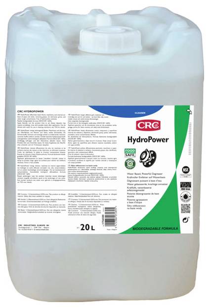 CRC Wasserbasierter Entfetter HYDROPOWER 1756580 20l