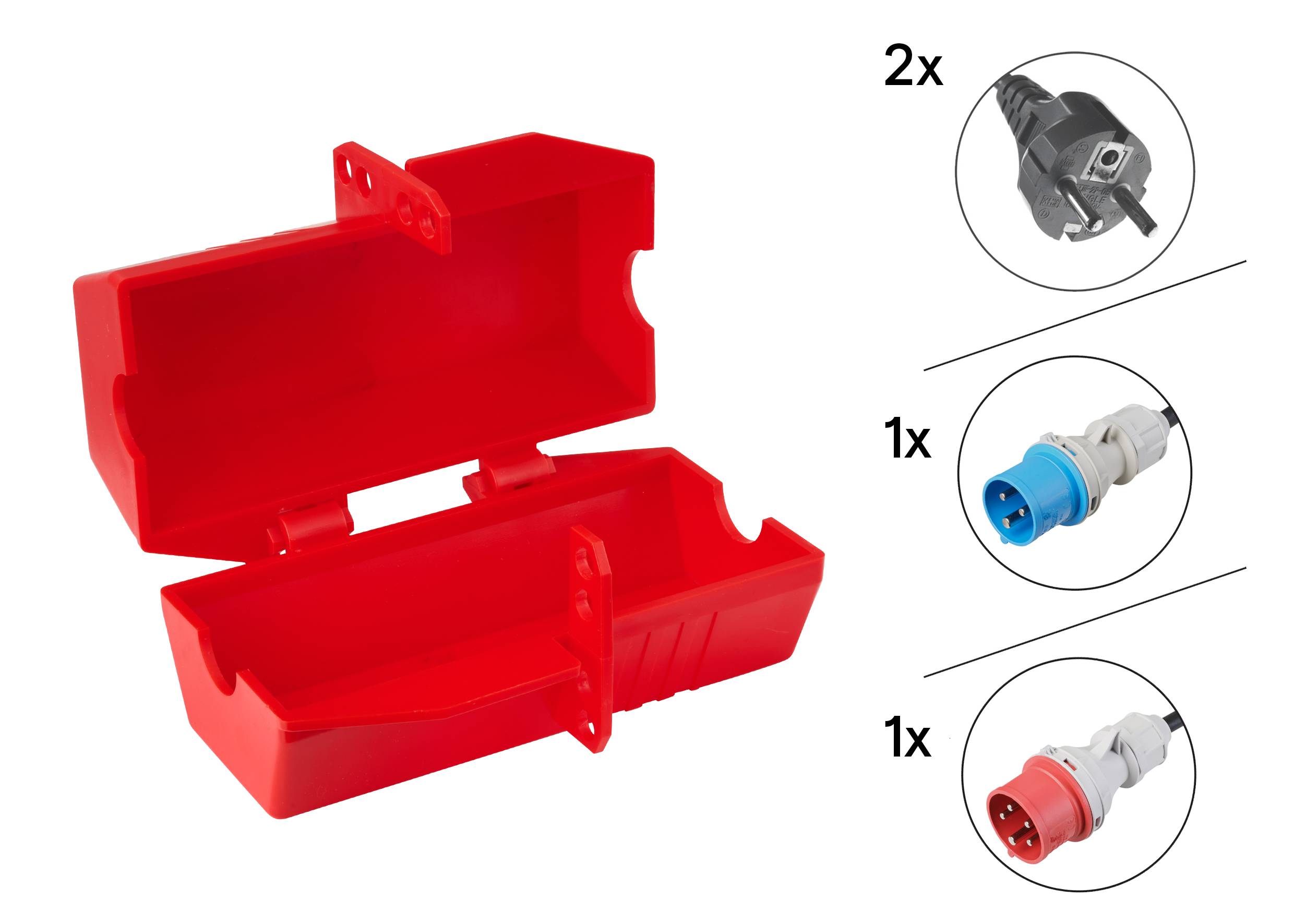 Sygonix SY-6872526 Schutzbox (L x B x H) 177 x 83 x 83mm 1St.