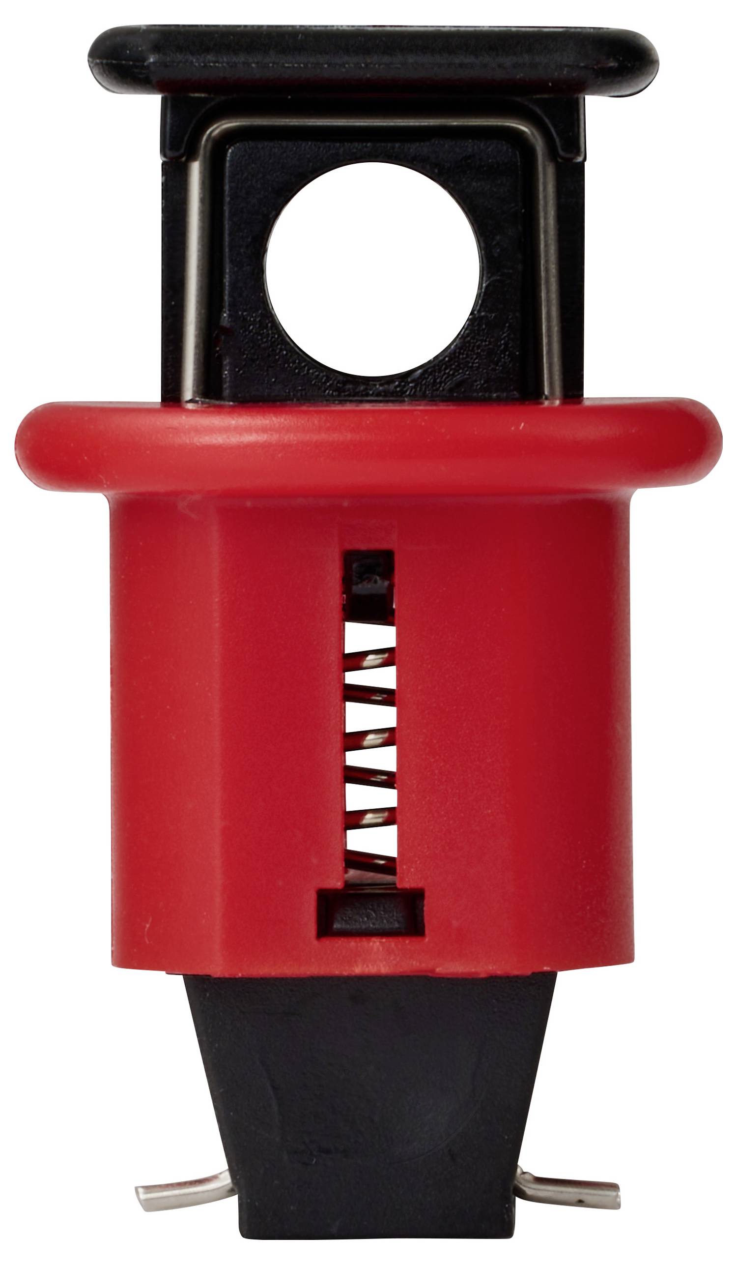 Sygonix SY-6872530 Verriegelung 24mm Rot/Schwarz Universal Verriegelung Leistungsschalter bis 12mm