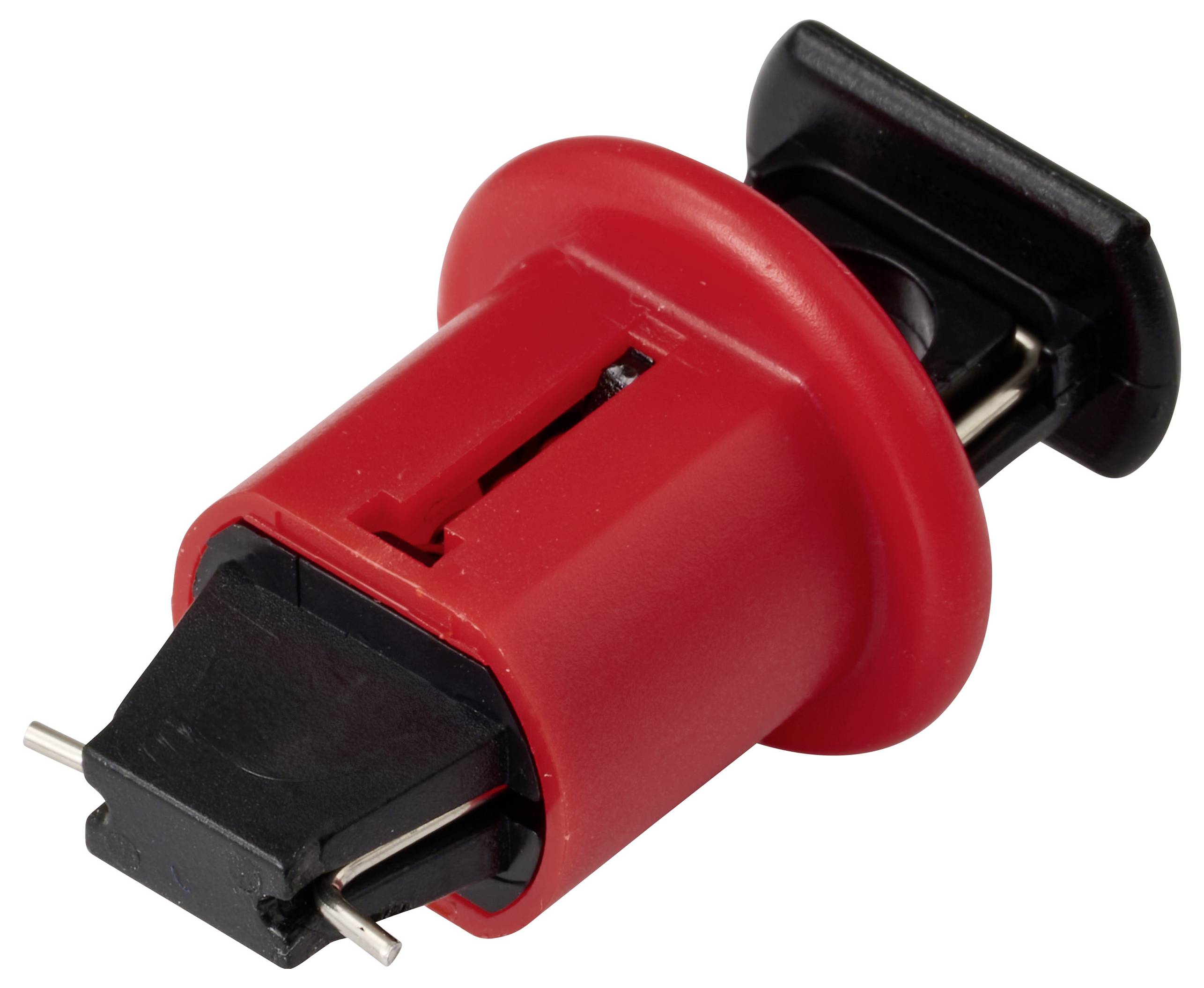 Sygonix SY-6872530 Verriegelung 24mm Rot/Schwarz Universal Verriegelung Leistungsschalter bis 12mm