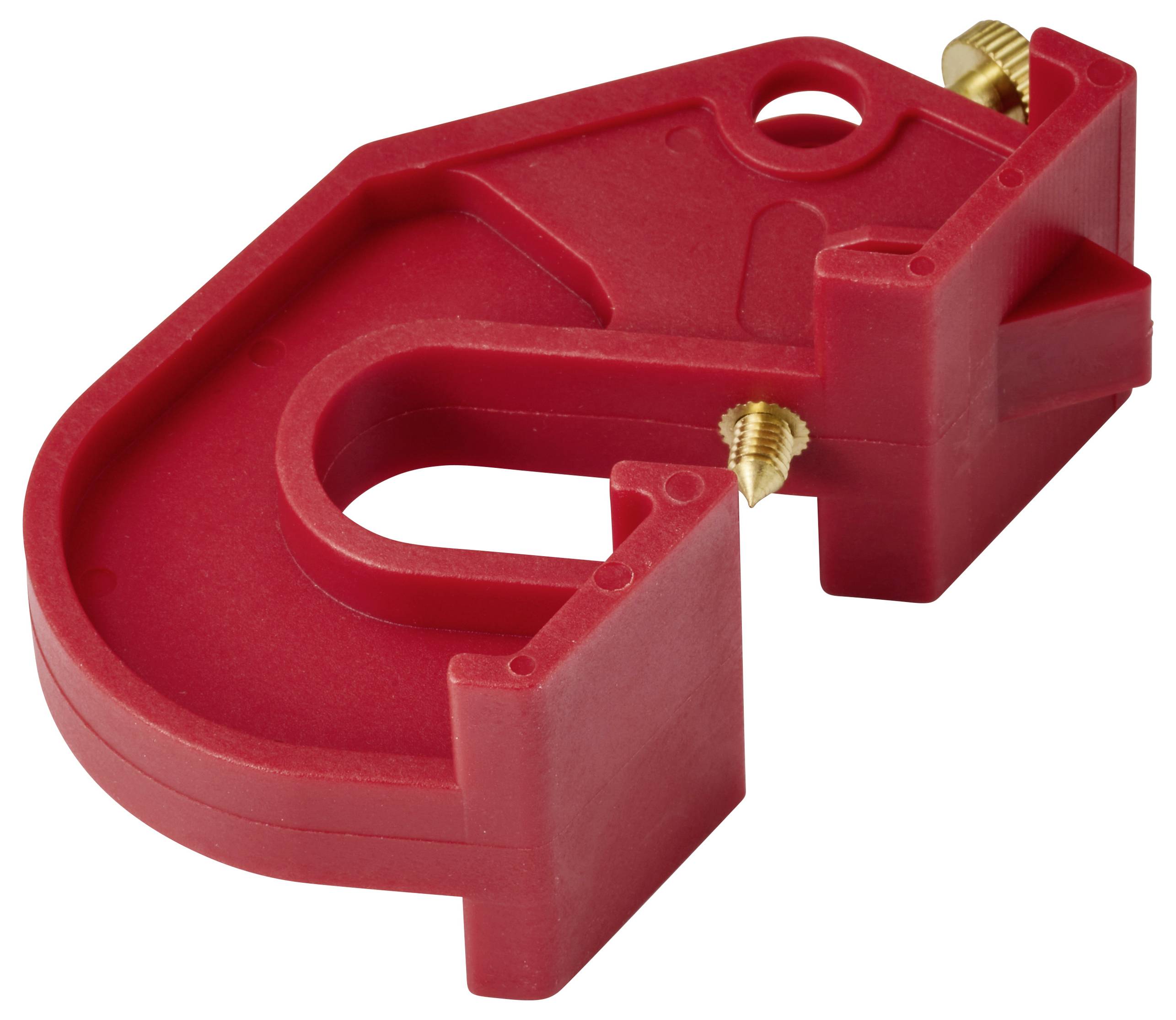 Sygonix SY-6872536 Verriegelung 54mm Rot Verriegelung Leistungsschalter S18 bis 20mm