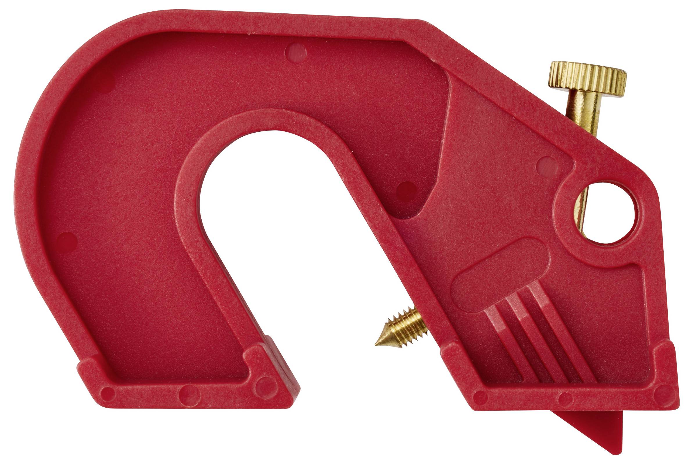 Sygonix SY-6872536 Verriegelung 54mm Rot Verriegelung Leistungsschalter S18 bis 20mm