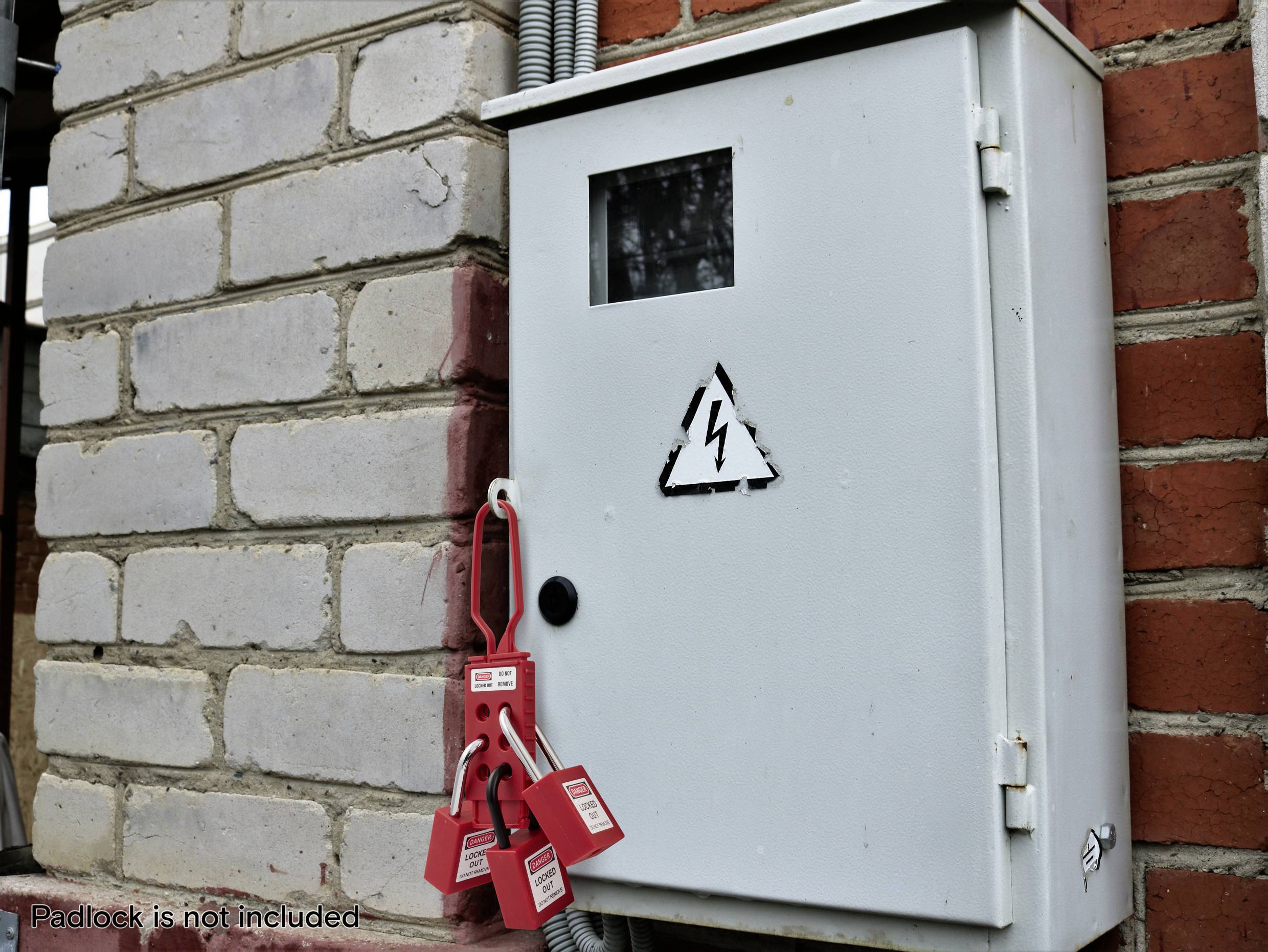 Sygonix SY-6872554 Sicherungshaspe 43mm Rot