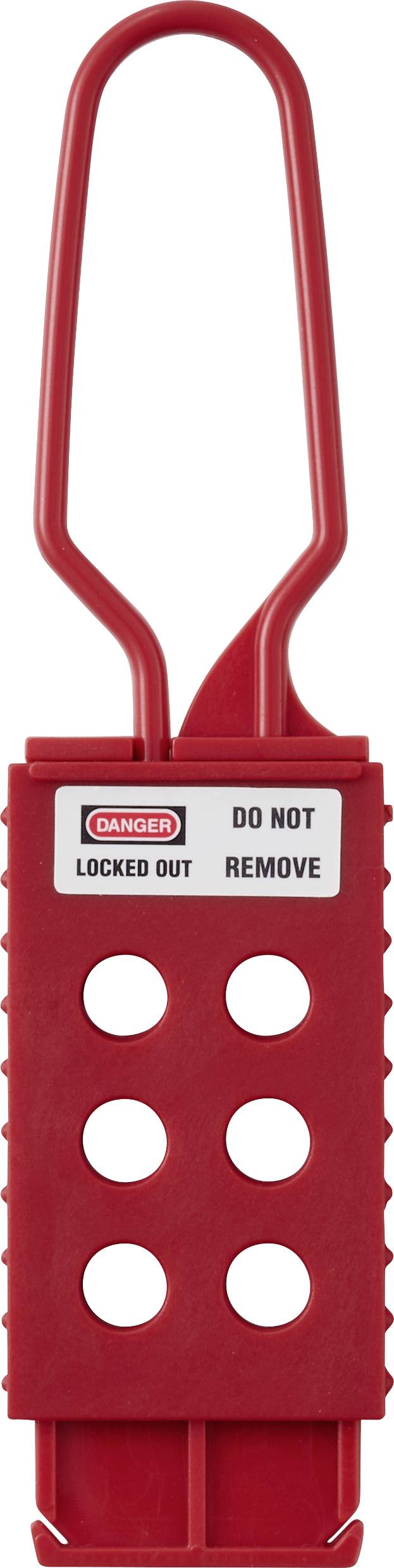 Sygonix SY-6872554 Sicherungshaspe 43mm Rot