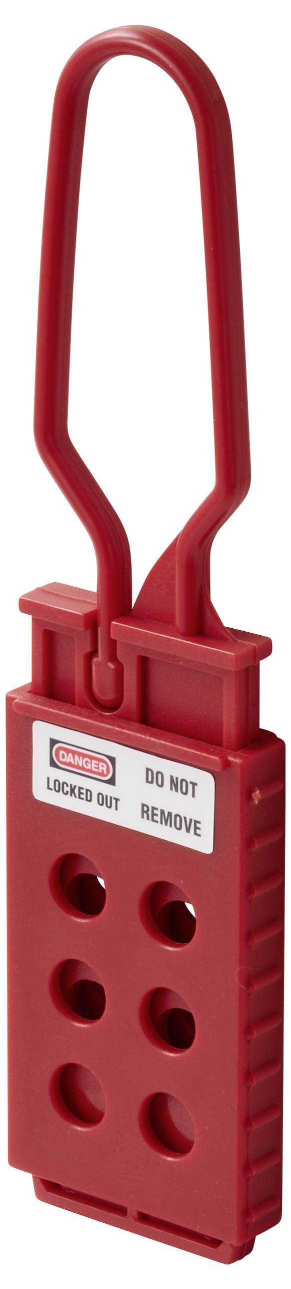 Sygonix SY-6872554 Sicherungshaspe 43mm Rot