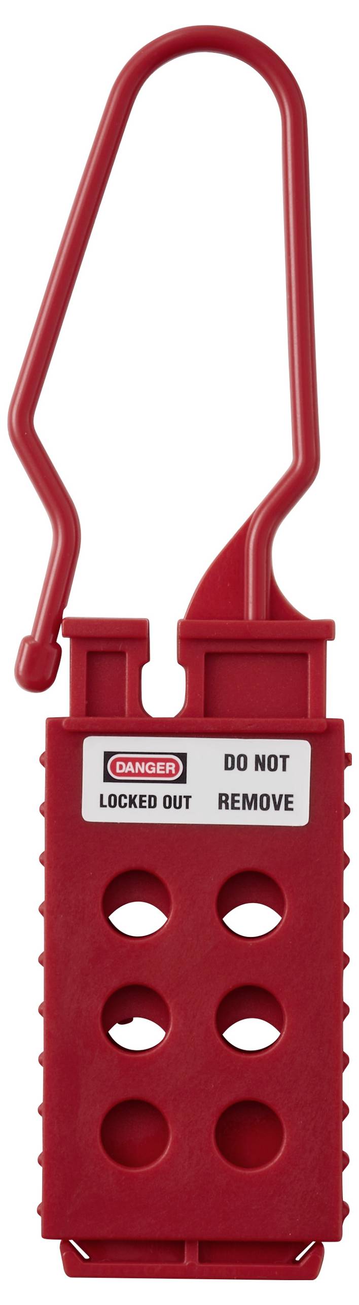 Sygonix SY-6872554 Sicherungshaspe 43mm Rot