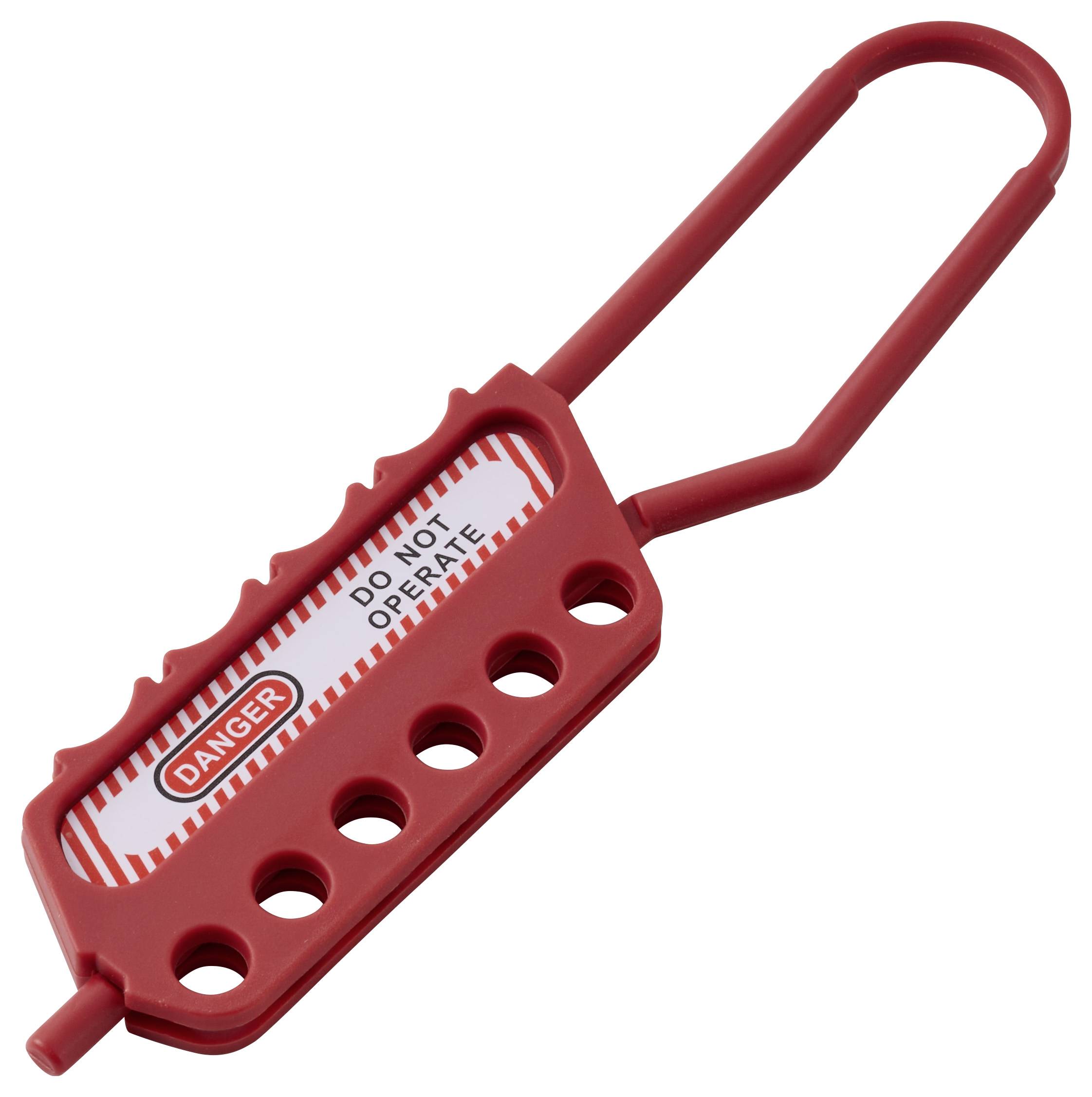 Sygonix SY-6872556 Sicherungshaspe 42mm Rot