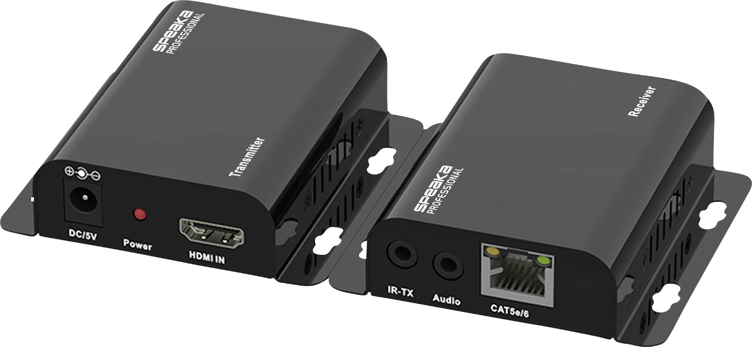 SpeaKa Professional SP-HDMIS-210 HDMI® HDMI Extender über Heimnetzwerk (IP-basiert) 200m