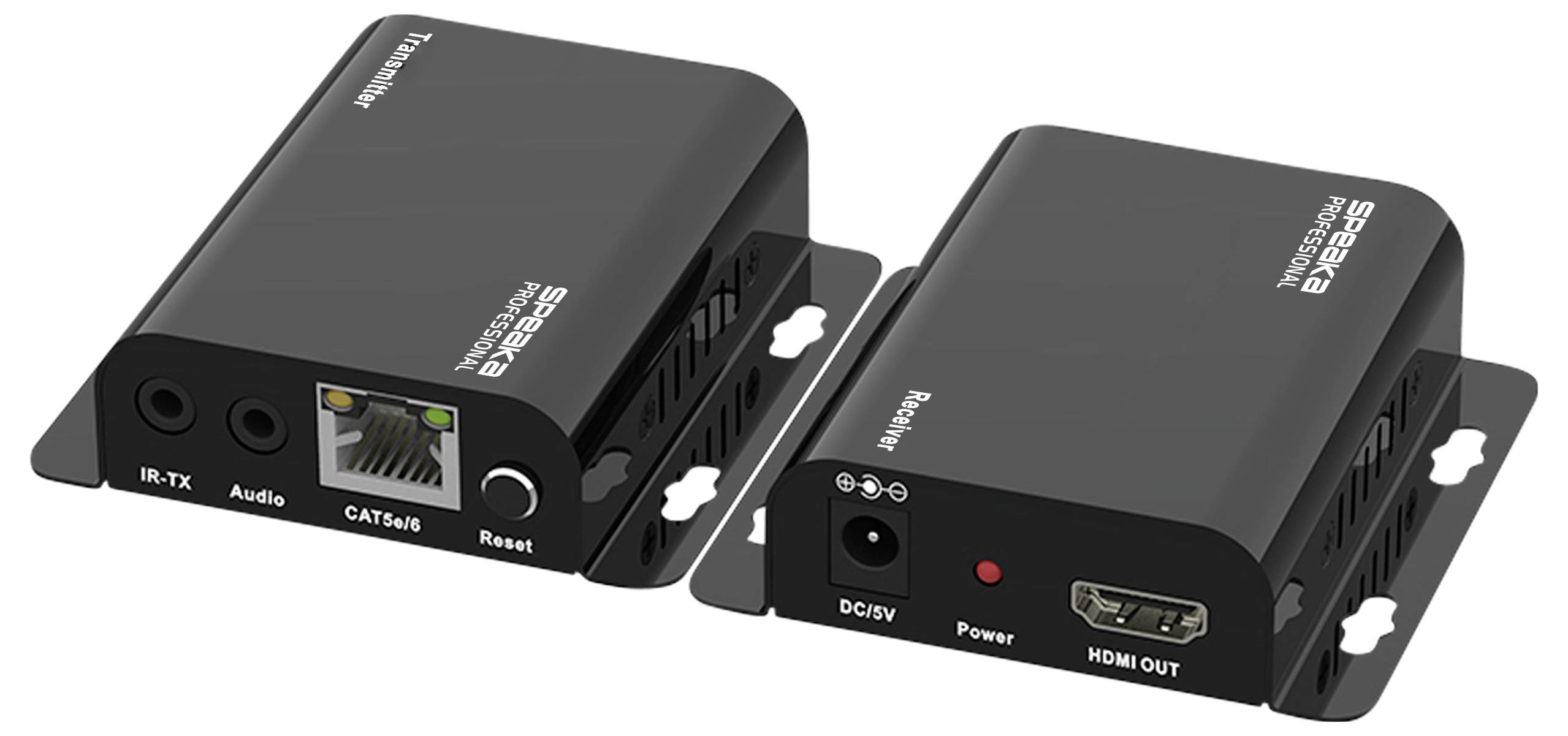 SpeaKa Professional SP-HDMIS-210 HDMI® HDMI Extender über Heimnetzwerk (IP-basiert) 200m