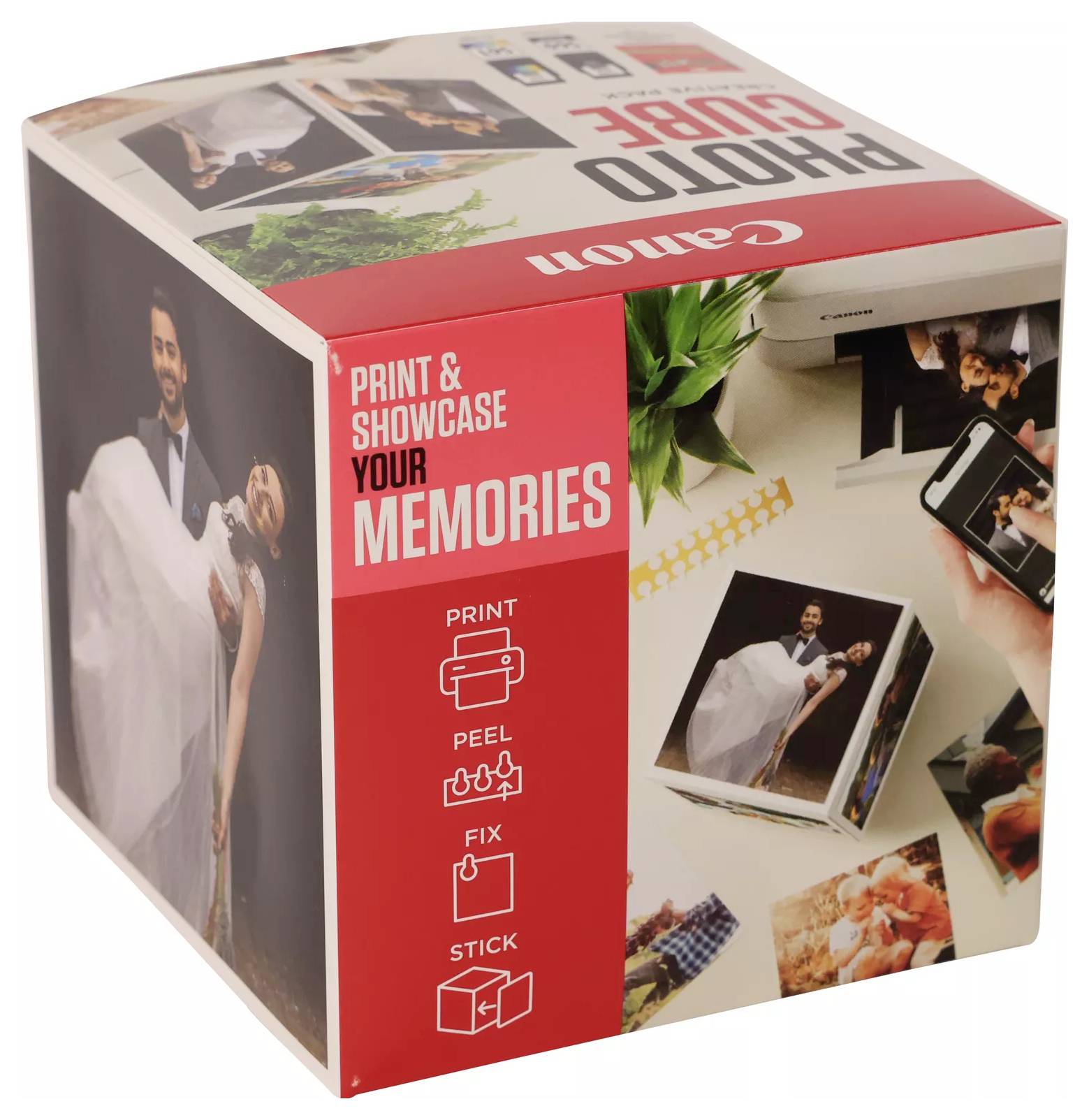 Canon Fotowürfel-Set Photo Cube Creative Pack Original Kombi-Pack Schwarz, Color 3713C011