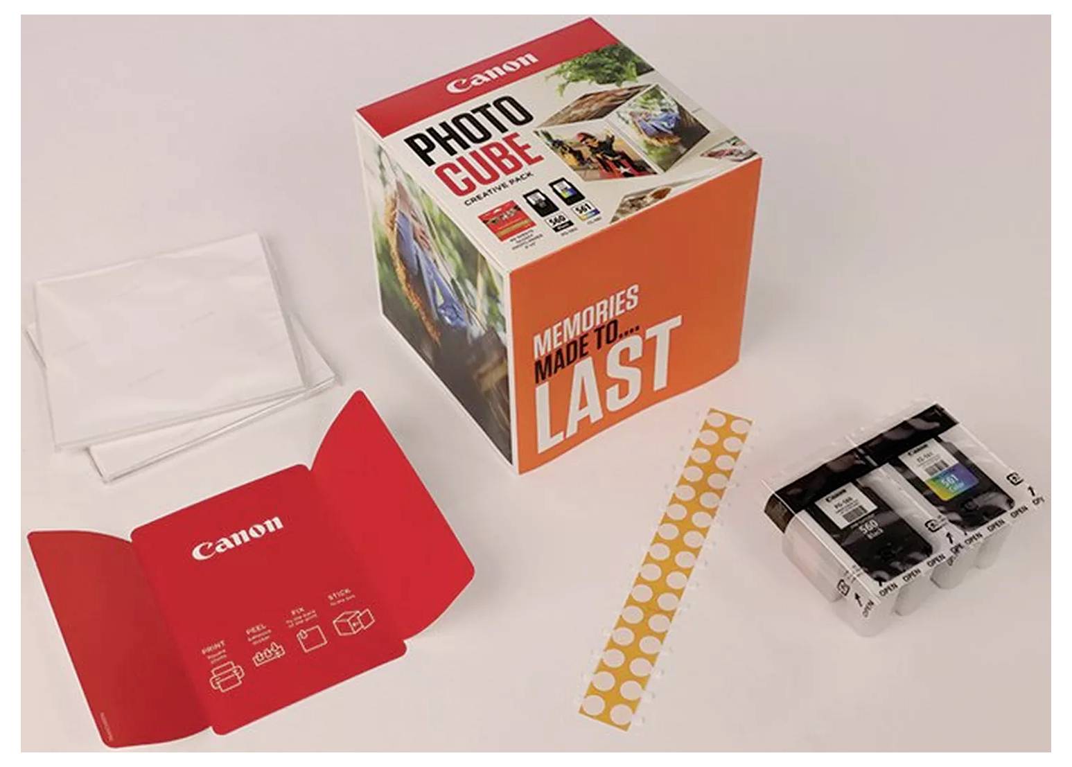 Canon Fotowürfel-Set Photo Cube Creative Pack Original Kombi-Pack Schwarz, Color 3713C013