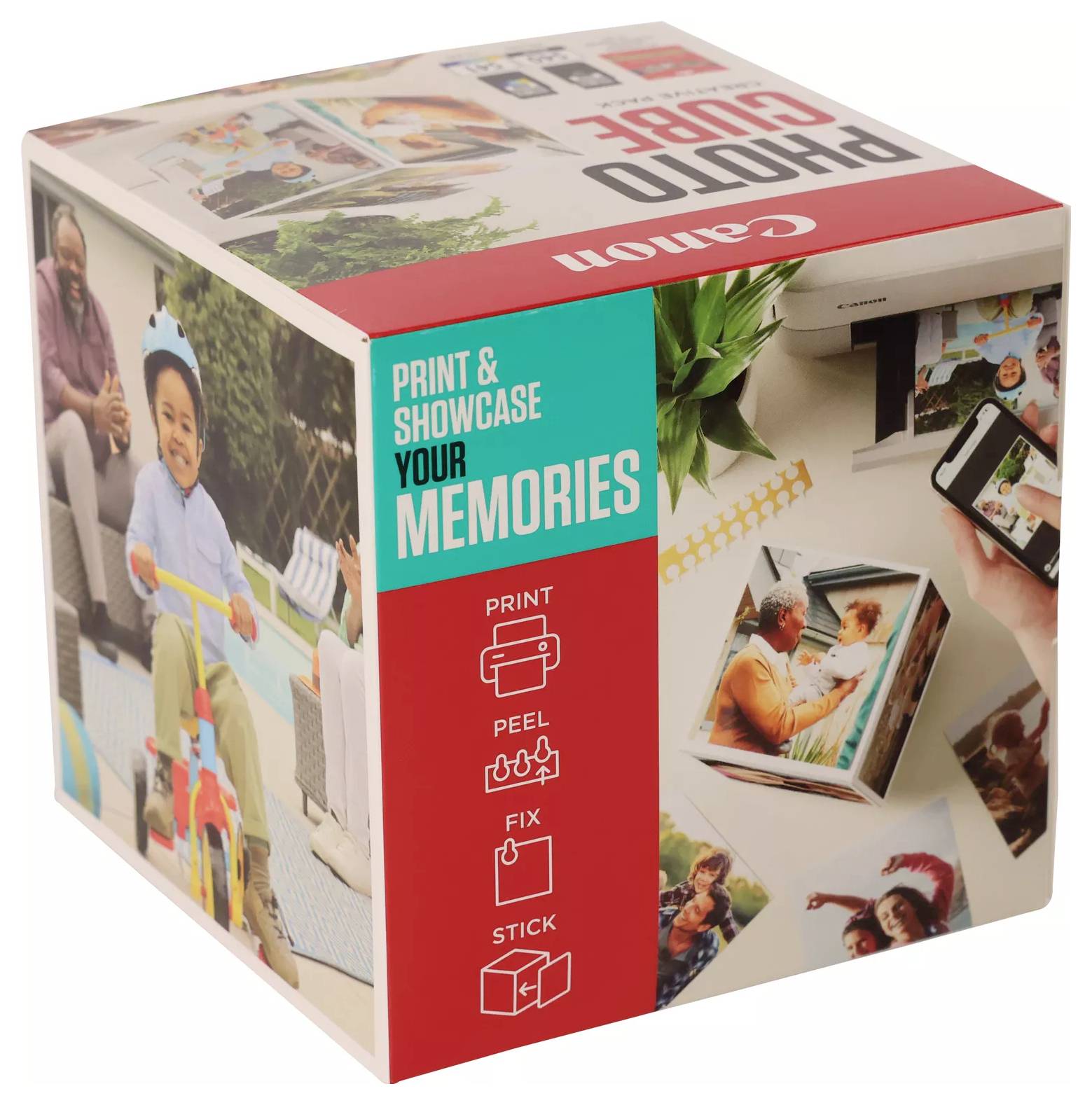 Canon Fotowürfel-Set Photo Cube Creative Pack Original Kombi-Pack Schwarz, Color 5225B017