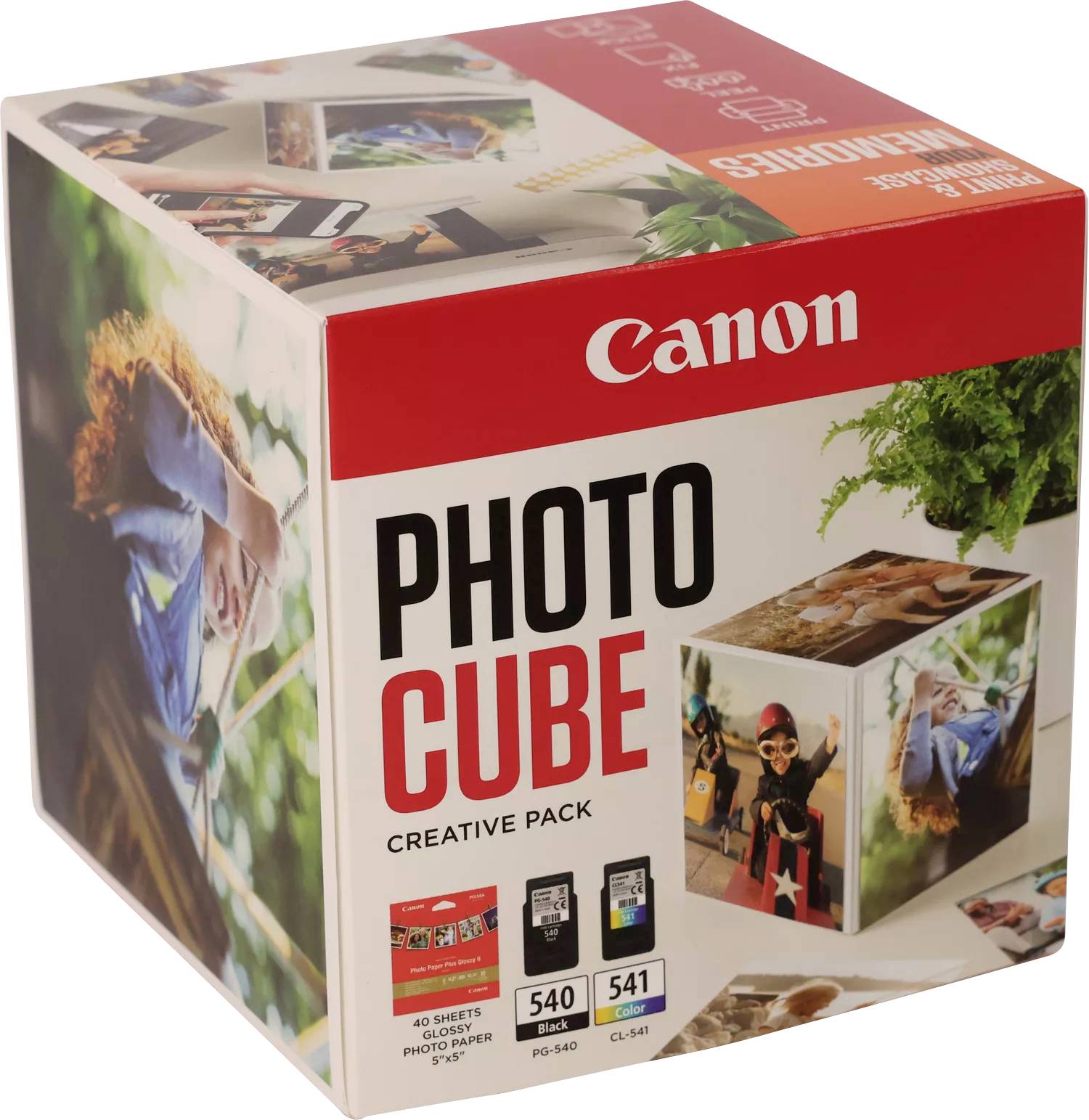 Canon Fotowürfel-Set Photo Cube Creative Pack Original Kombi-Pack Schwarz, Color 5225B018