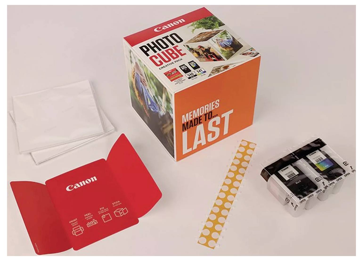 Canon Fotowürfel-Set Photo Cube Creative Pack Original Kombi-Pack Schwarz, Color 5225B018