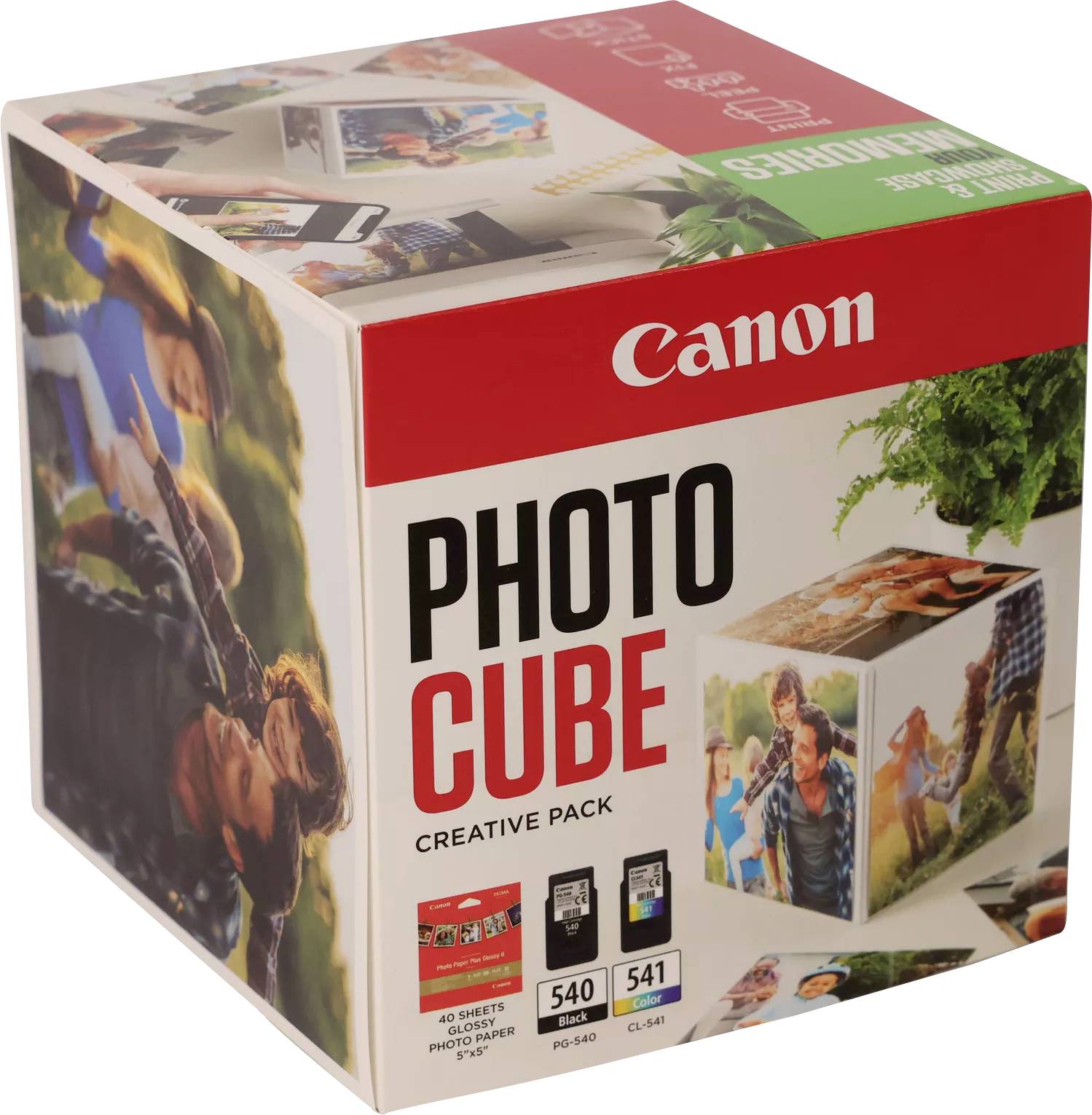 Canon Fotowürfel-Set Photo Cube Creative Pack Original Kombi-Pack Schwarz, Color 5225B019