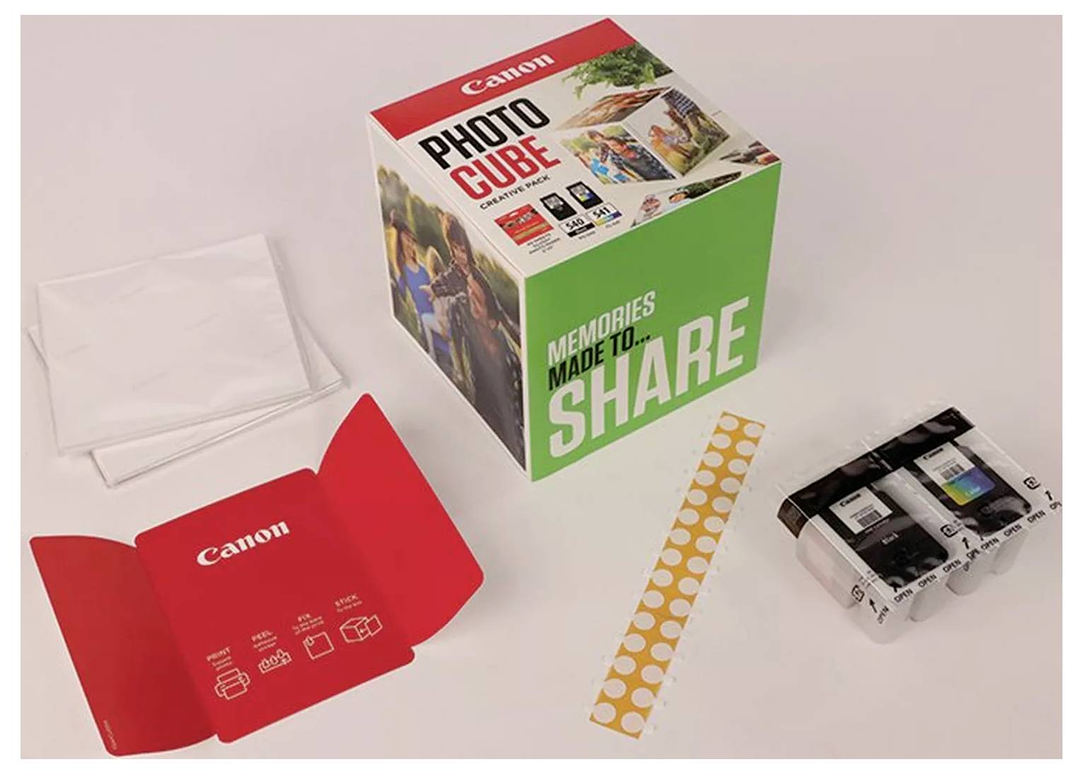 Canon Fotowürfel-Set Photo Cube Creative Pack Original Kombi-Pack Schwarz, Color 5225B019