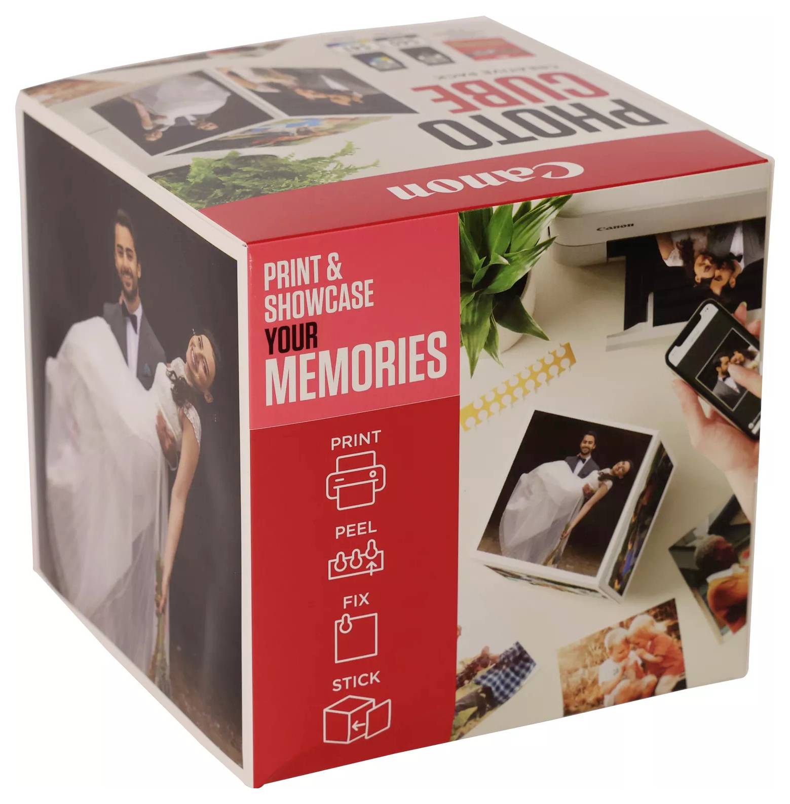 Canon Fotowürfel-Set Photo Cube Creative Pack Original Kombi-Pack Schwarz, Color 5225B016