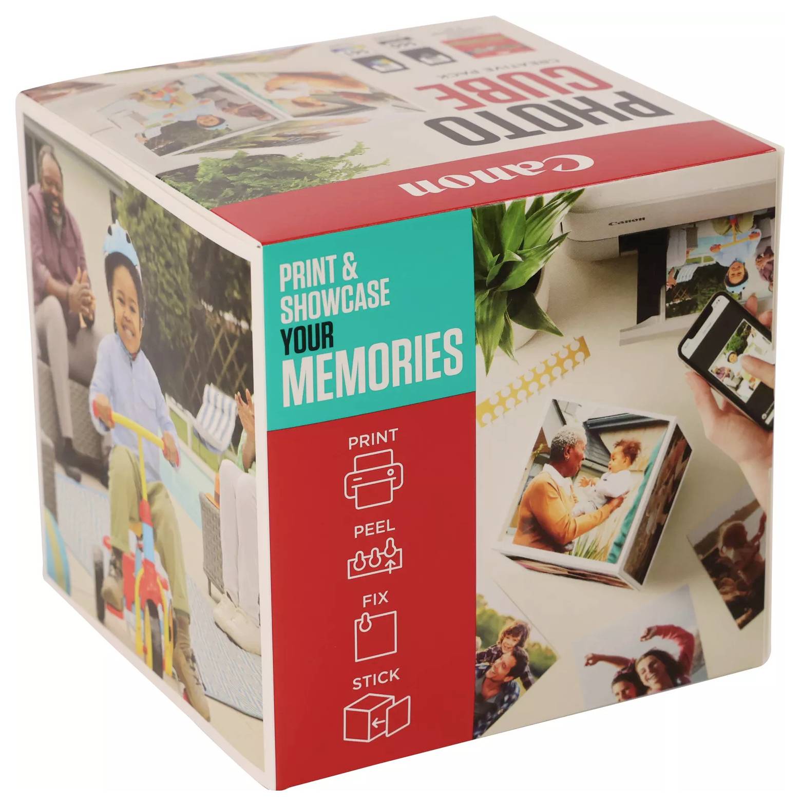 Canon Fotowürfel-Set Photo Cube Creative Pack Original Kombi-Pack Schwarz, Color 3713C012