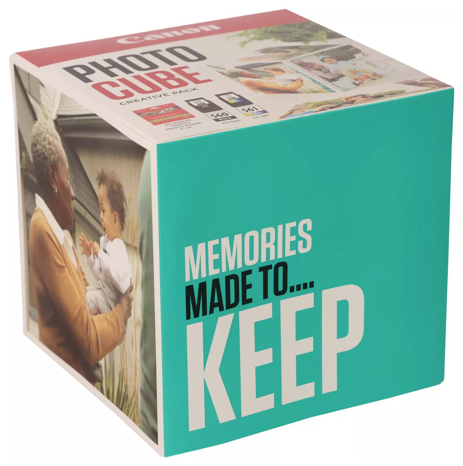 Canon Fotowürfel-Set Photo Cube Creative Pack Original Kombi-Pack Schwarz, Color 3713C012