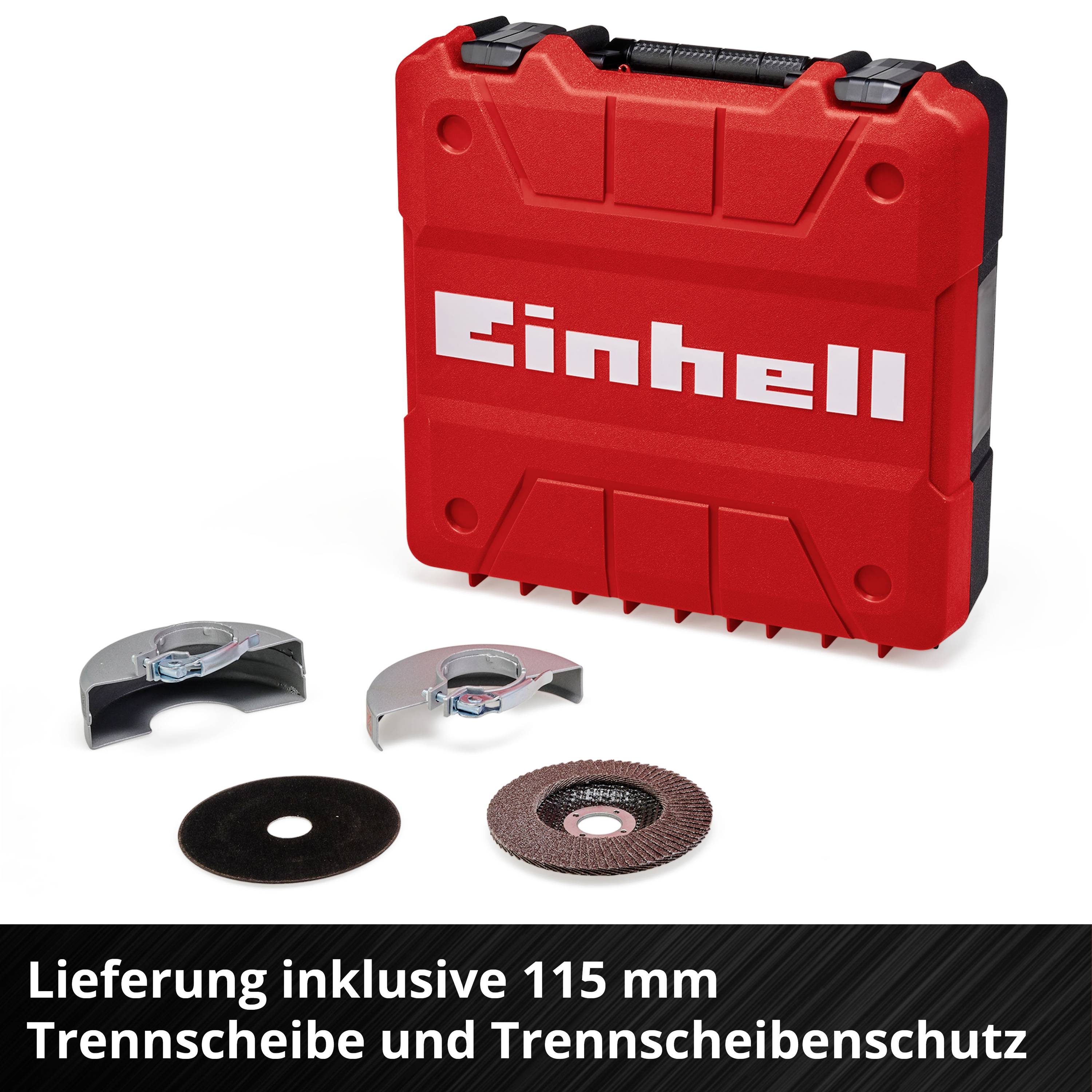 Einhell TE-AG 18/115 Li - Solo 4431123 Akku-Winkelschleifer 115mm 18V