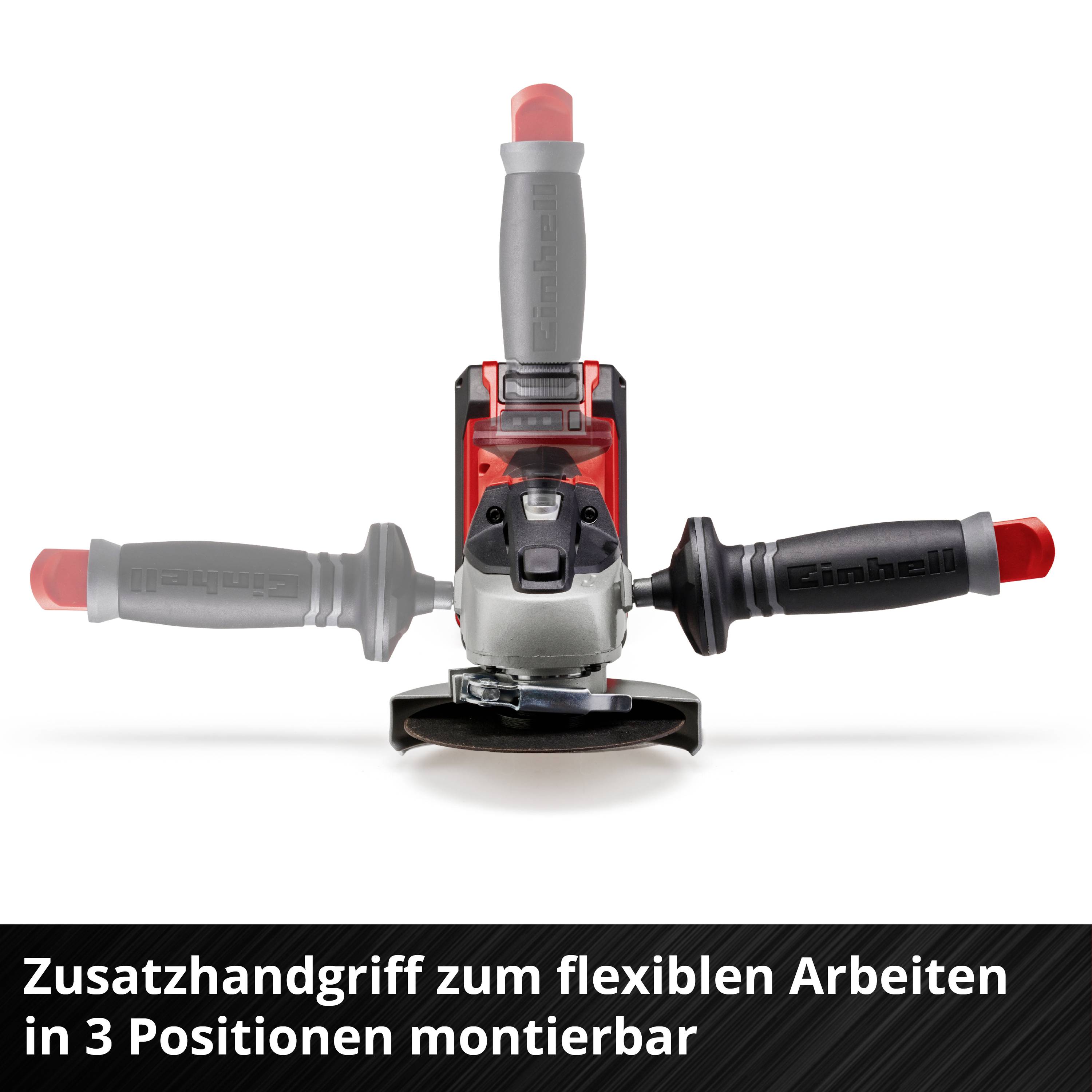 Einhell TE-AG 18/115 Li - Solo 4431123 Akku-Winkelschleifer 115 mm ohne Akku, ohne Ladegerät 18 V