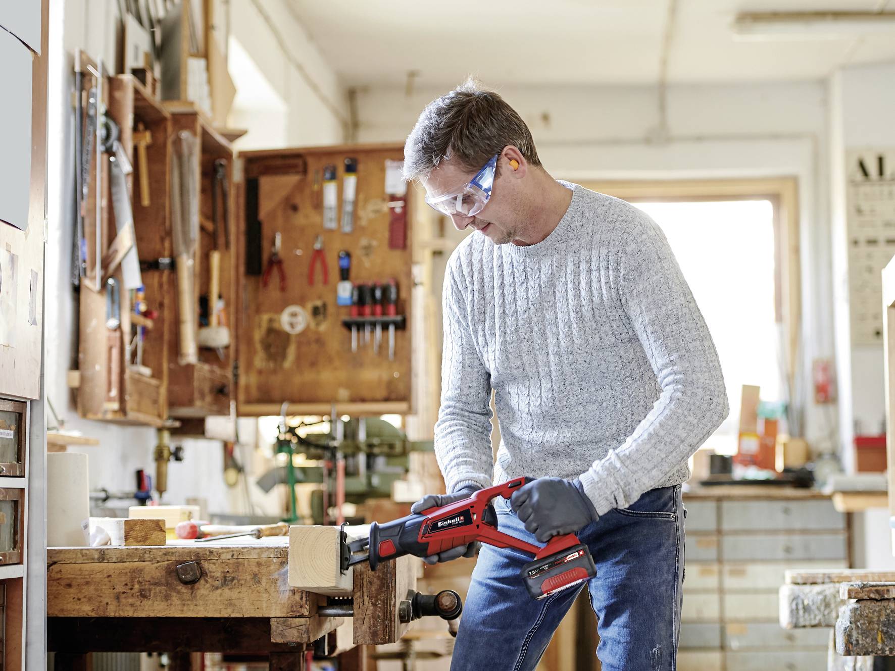 Einhell TC-US 18 Li-Solo Akku-Säbelsäge 4514088 18V