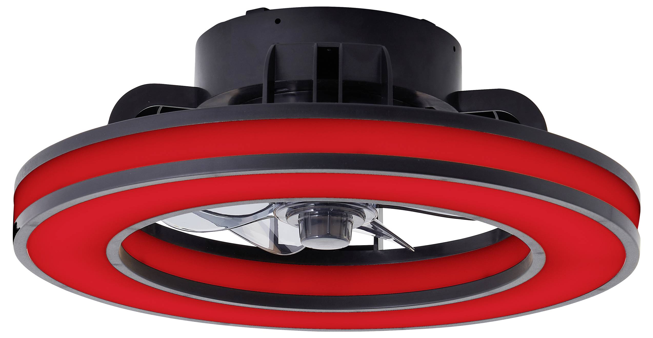 Brilliant Mondello Deckenventilator 26 W (Ø x H) 415 mm x 146 mm mit Fernbedienung, Dimmbar, mit Beleuchtung, Timer