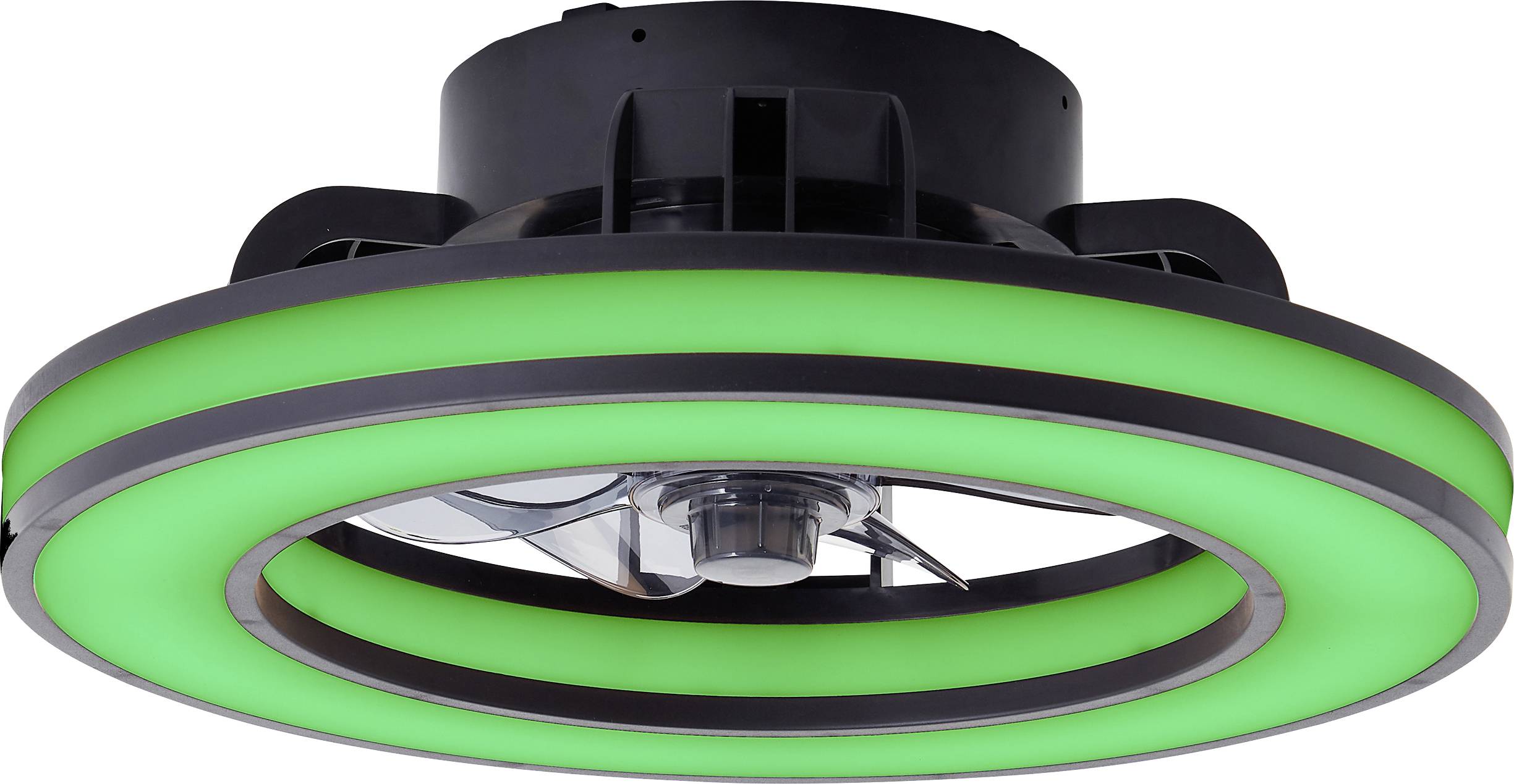 Brilliant Mondello Deckenventilator 26W (Ø x H) 415mm x 146mm mit Fernbedienung, Dimmbar, mit Beleuchtung, Timer