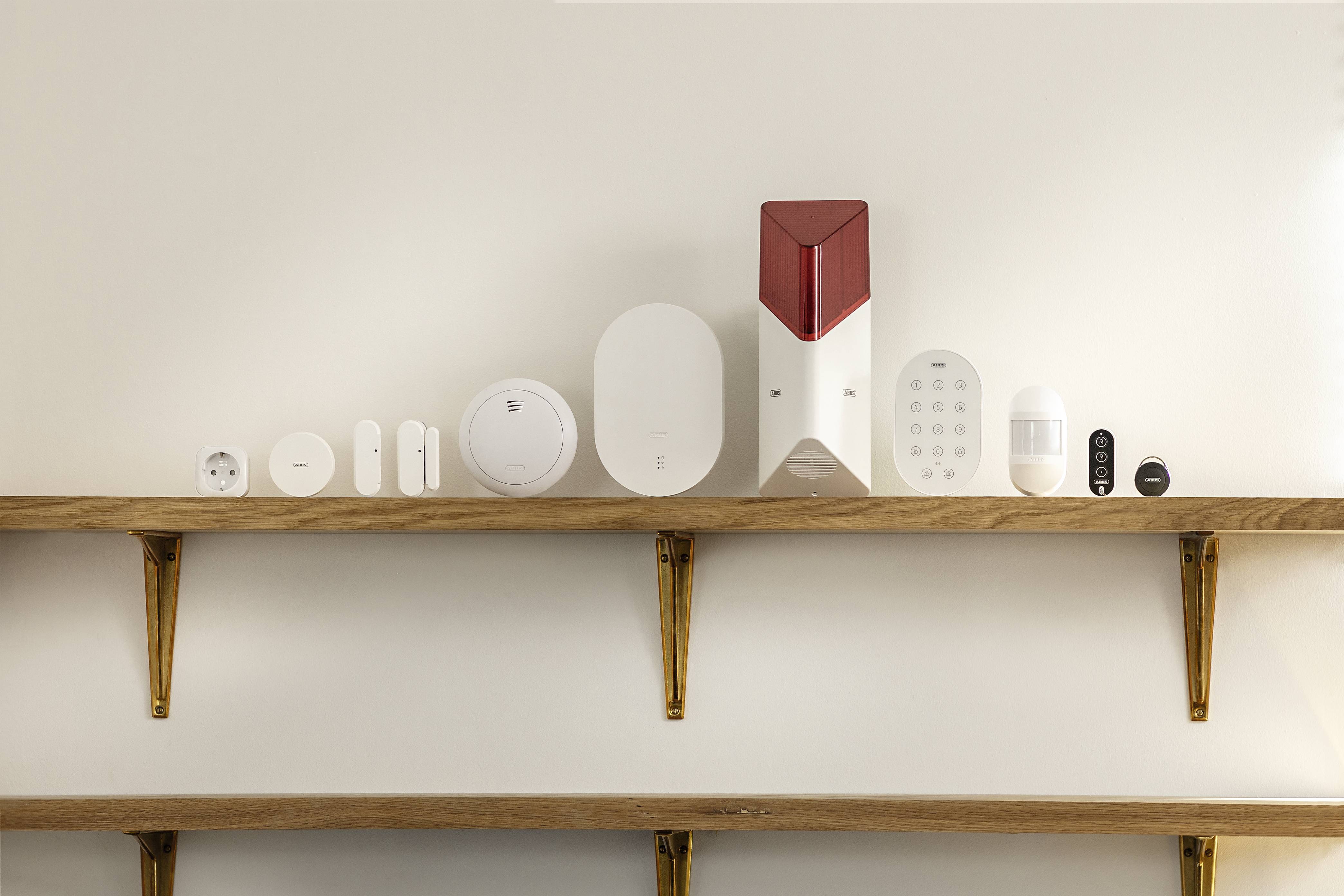 ABUS Smartvest Pro Funk-Alarmanlage & App - Starter Set FUAA45000 Funk-Alarmanlagen-Set