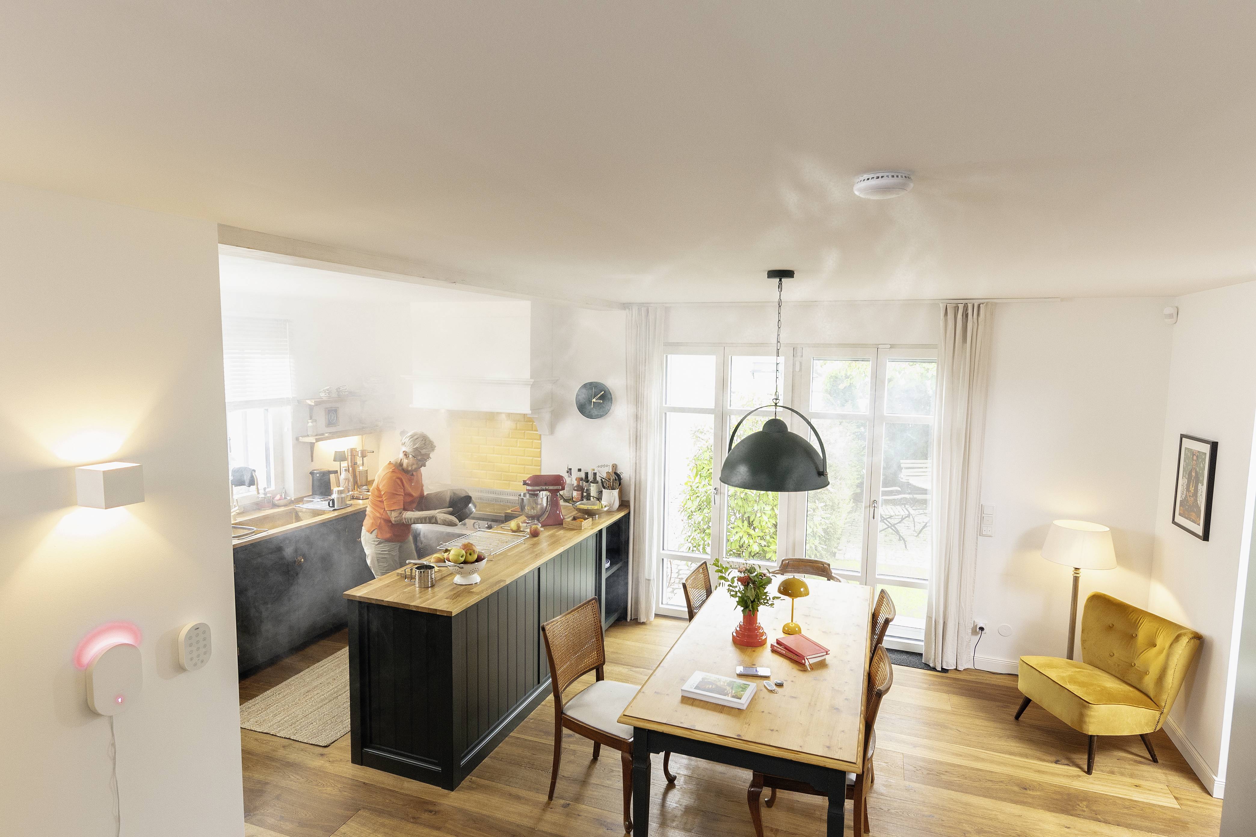 ABUS Smartvest Pro Funk-Alarmanlage & App - Starter Set FUAA45000 Funk-Alarmanlagen-Set