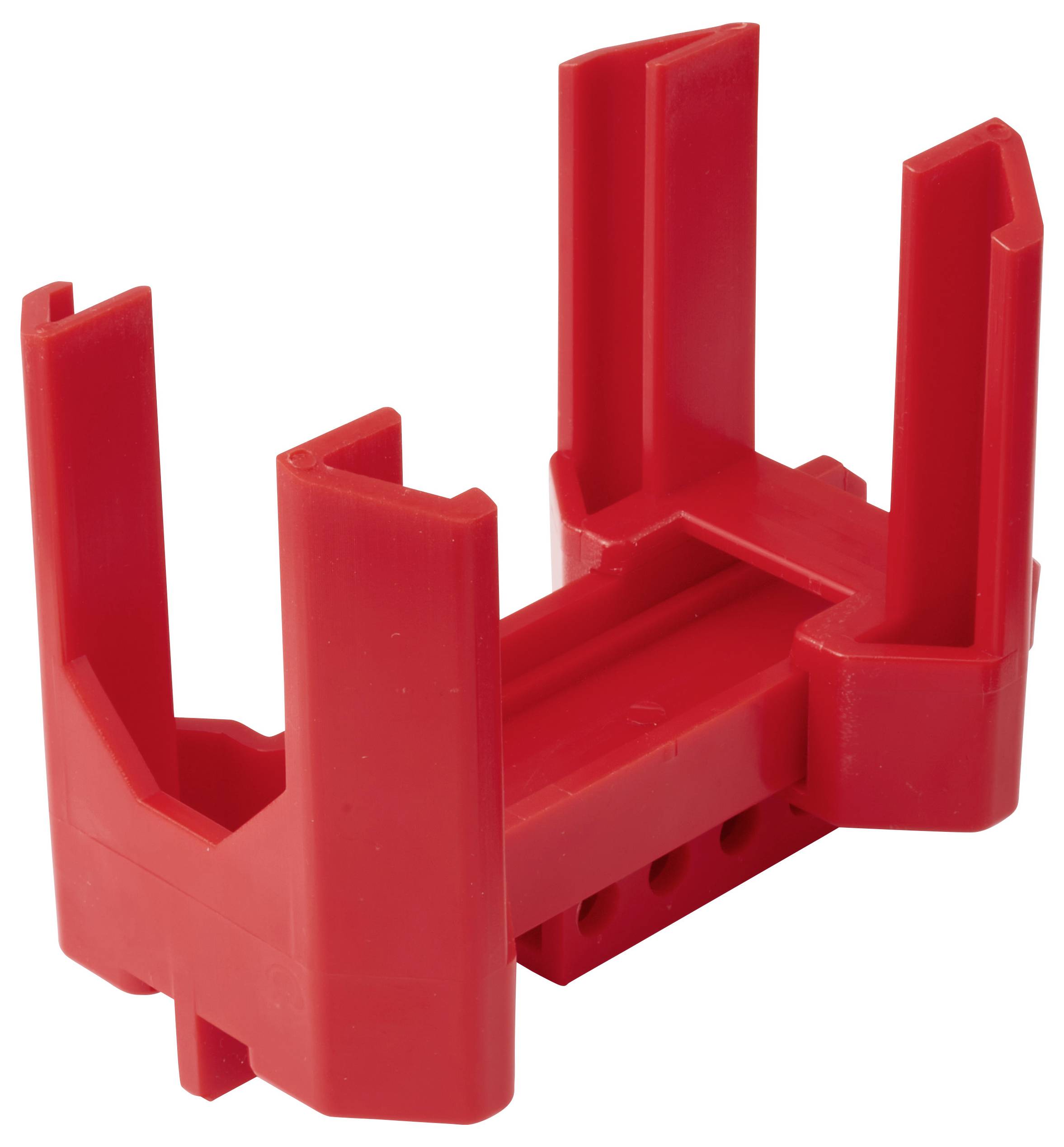 Sygonix SY-6872672 Verriegelung 78mm Rot Kugelhahn DN8-DN50