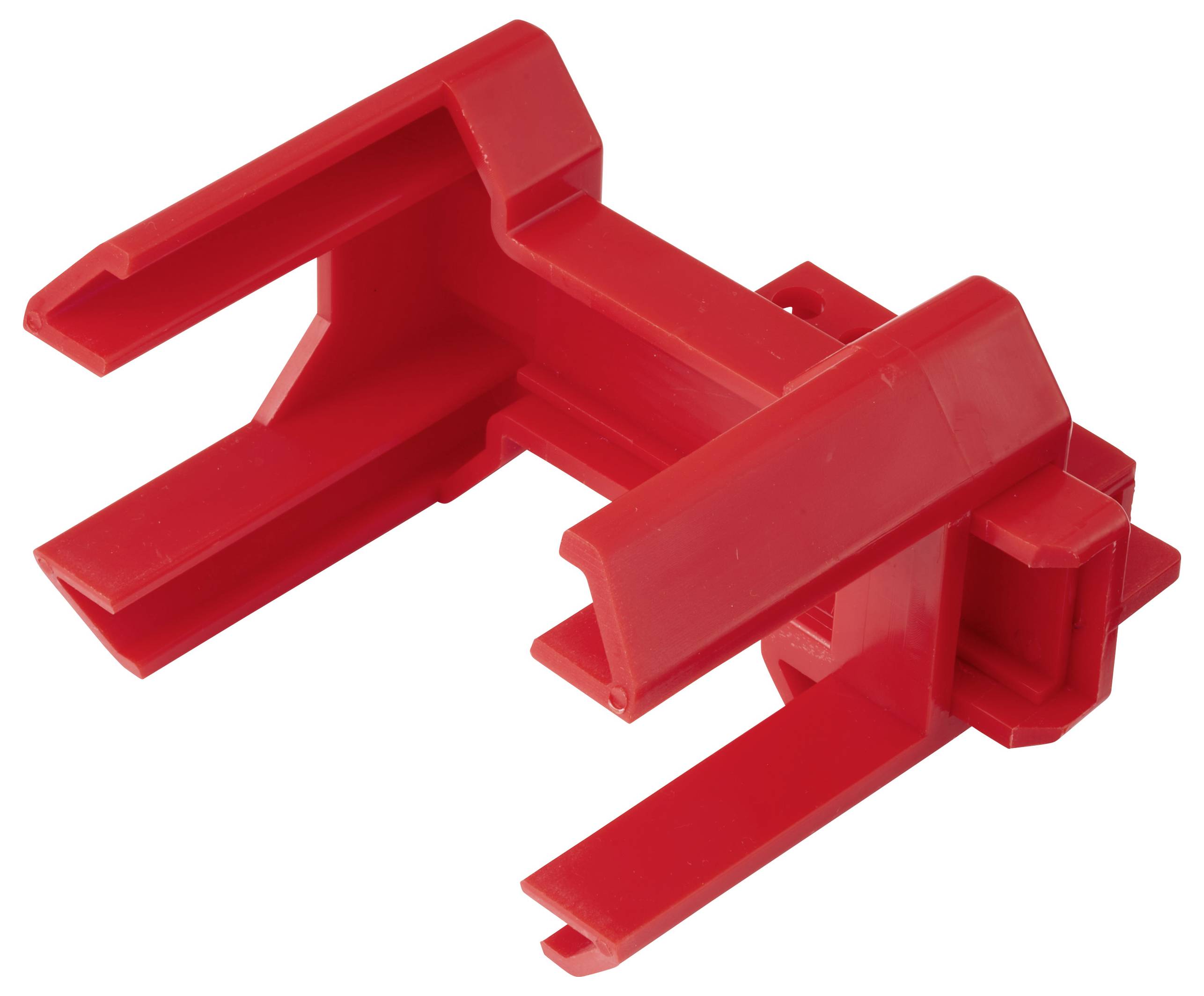 Sygonix SY-6872672 Verriegelung 78mm Rot Kugelhahn DN8-DN50