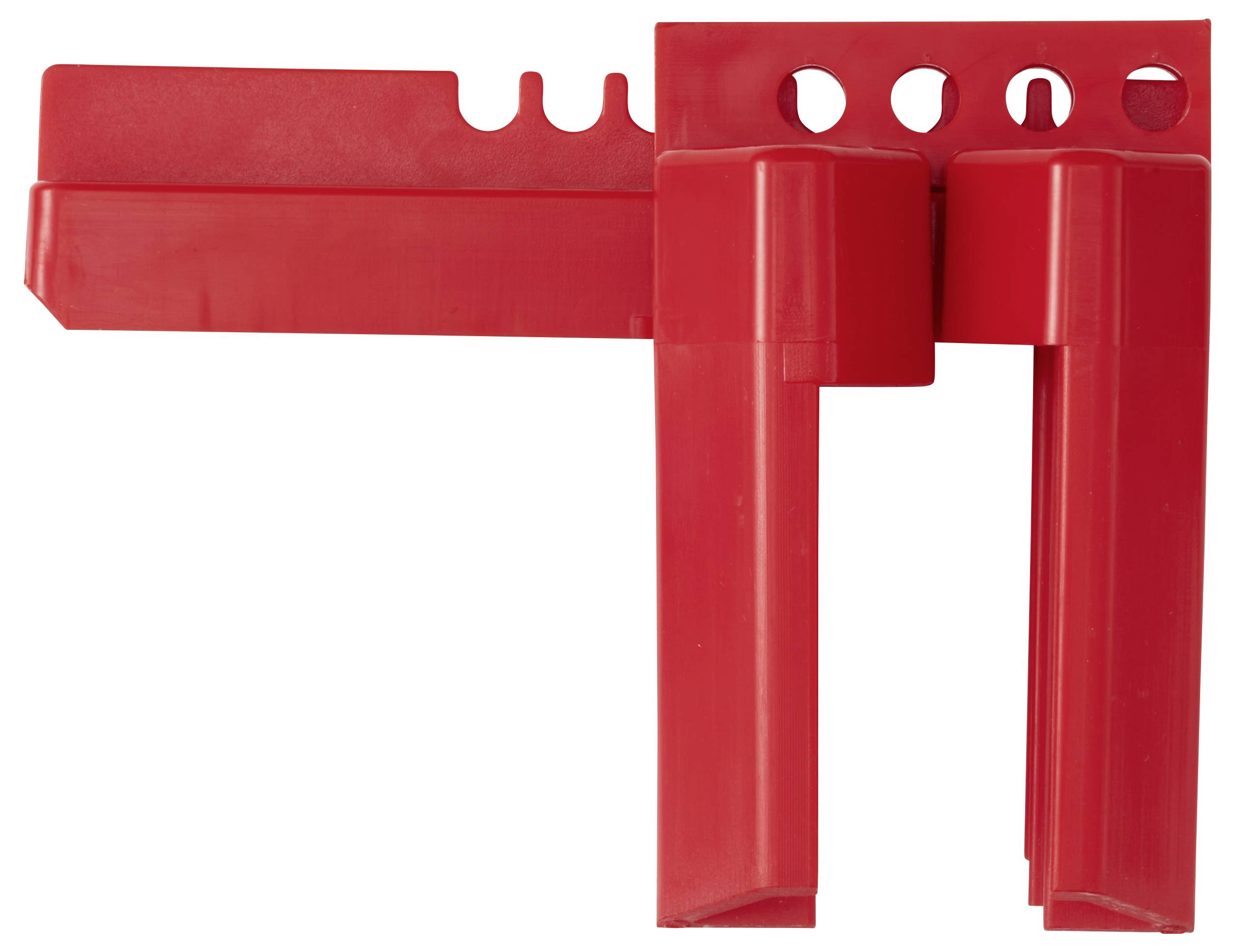 Sygonix SY-6872672 Verriegelung 78mm Rot Kugelhahn DN8-DN50