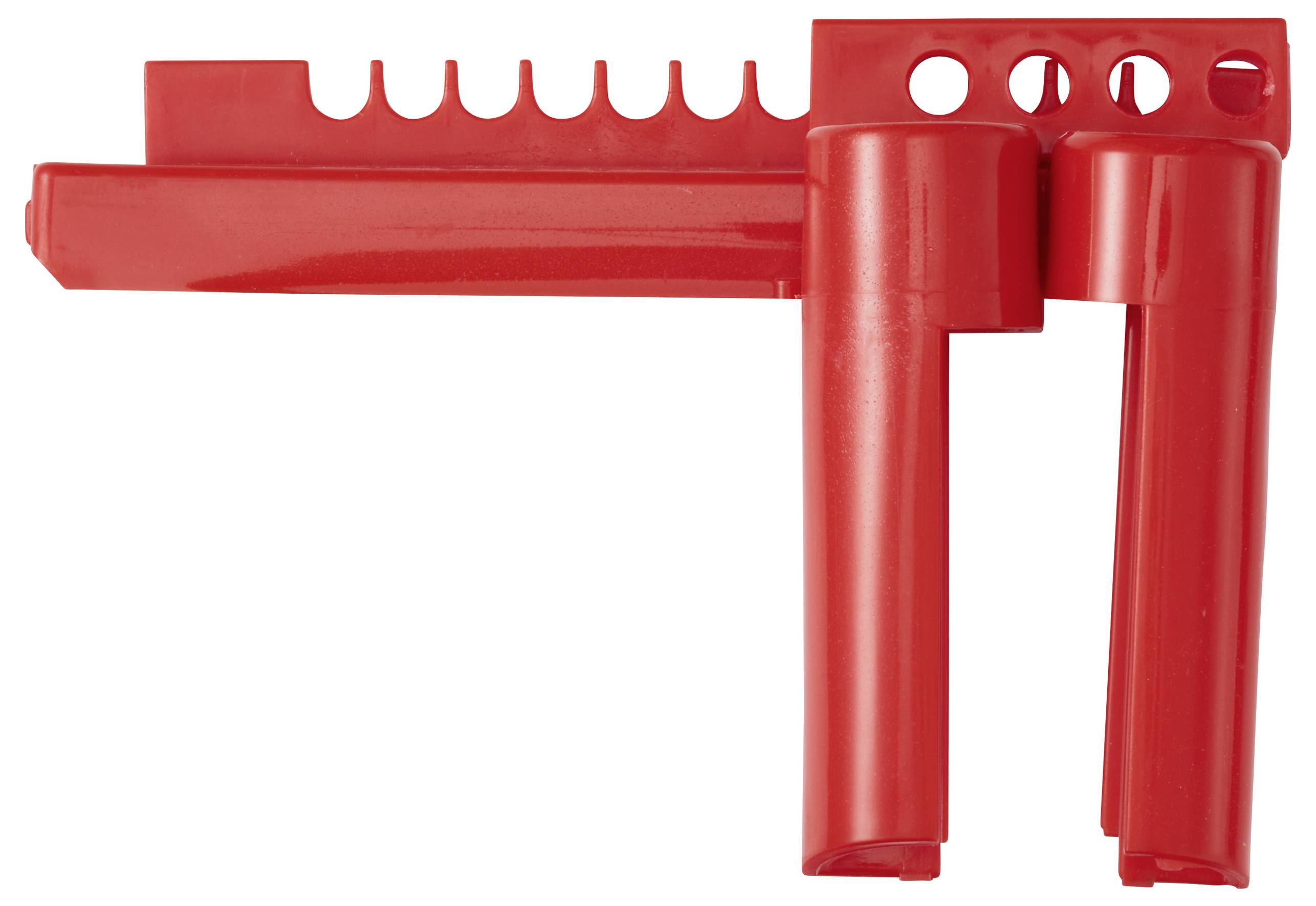 Sygonix SY-6872674 Verriegelung 98mm Rot Kugelhahn DN8-DN80