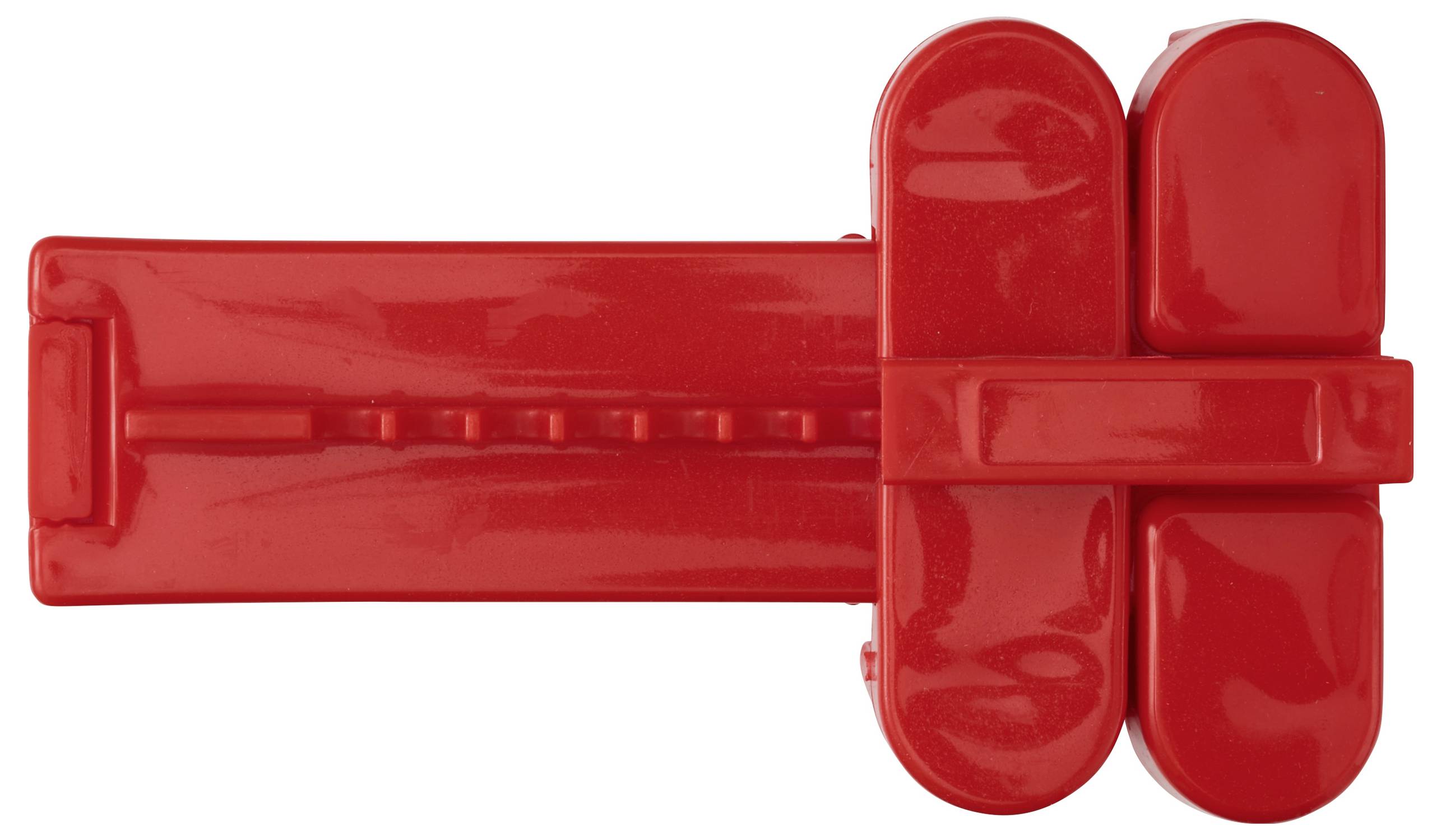 Sygonix SY-6872674 Verriegelung 98mm Rot Kugelhahn DN8-DN80