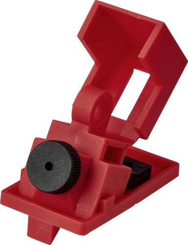 Sygonix SY-6872680 Verriegelung 28.9 mm Rot Leistungsschalter Klemme 16.5x12mm