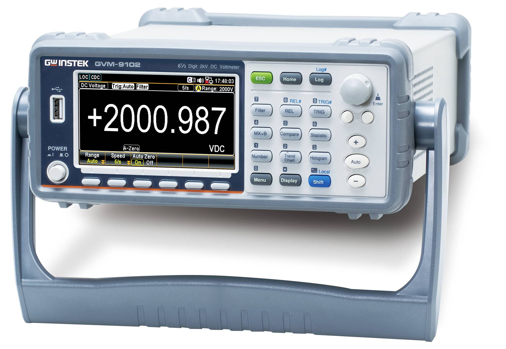 GW Instek GVM-9102 Tisch-Multimeter digital