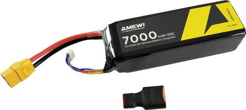 Amewi Modellbau-Akkupack (LiPo) 11.1 V 7000 mAh Zellen-Zahl: 3 Hardcase XT90