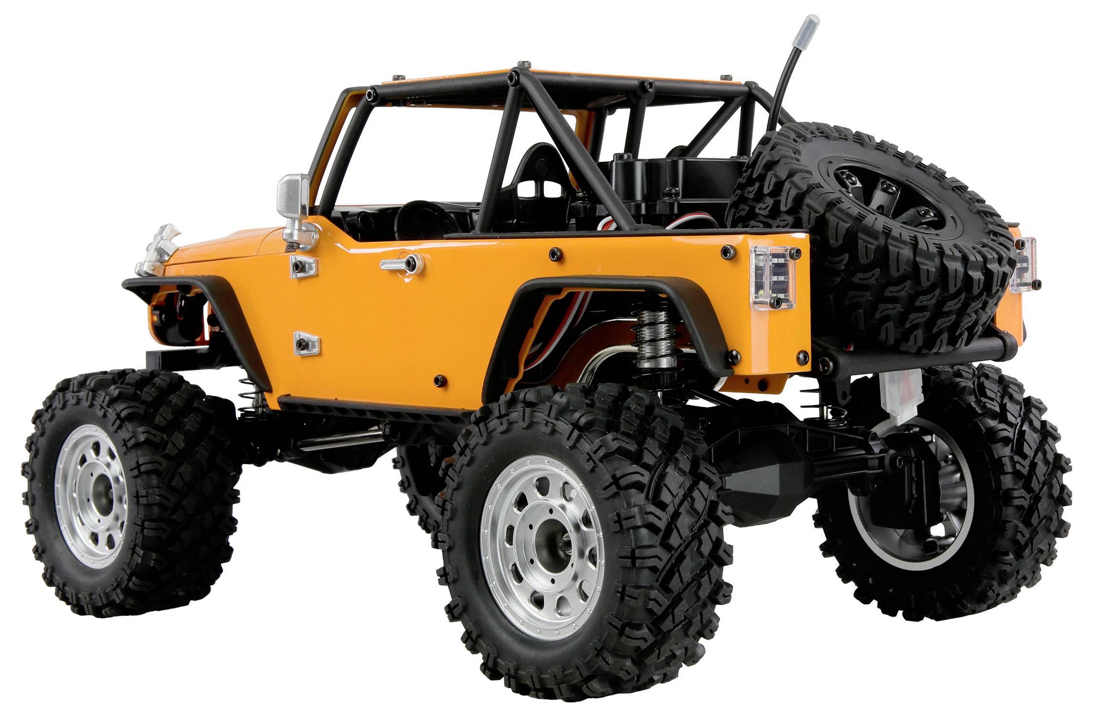 Amewi Hyper Go SC+ Scale Crawler FOC Brushless 1:12 RC Einsteiger Modellauto Elektro Crawler Allradantrieb (4WD) RtR 2,4GHz mit