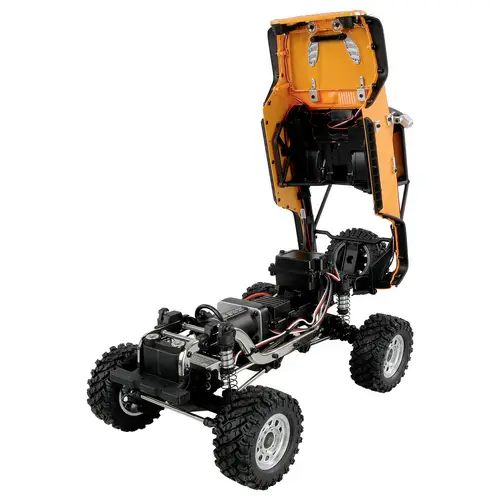 Amewi Hyper Go SC+ Scale Crawler FOC Brushless 1:12 RC Einsteiger Modellauto Elektro Crawler Allradantrieb (4WD) RtR 2,4GHz mit Amewi Hyper Go SC+ Scale Crawler FOC Brushless 1:12 RC Einsteiger Modellauto Elektro Crawler Allradantrieb (4WD) RtR 2,4GHz mit