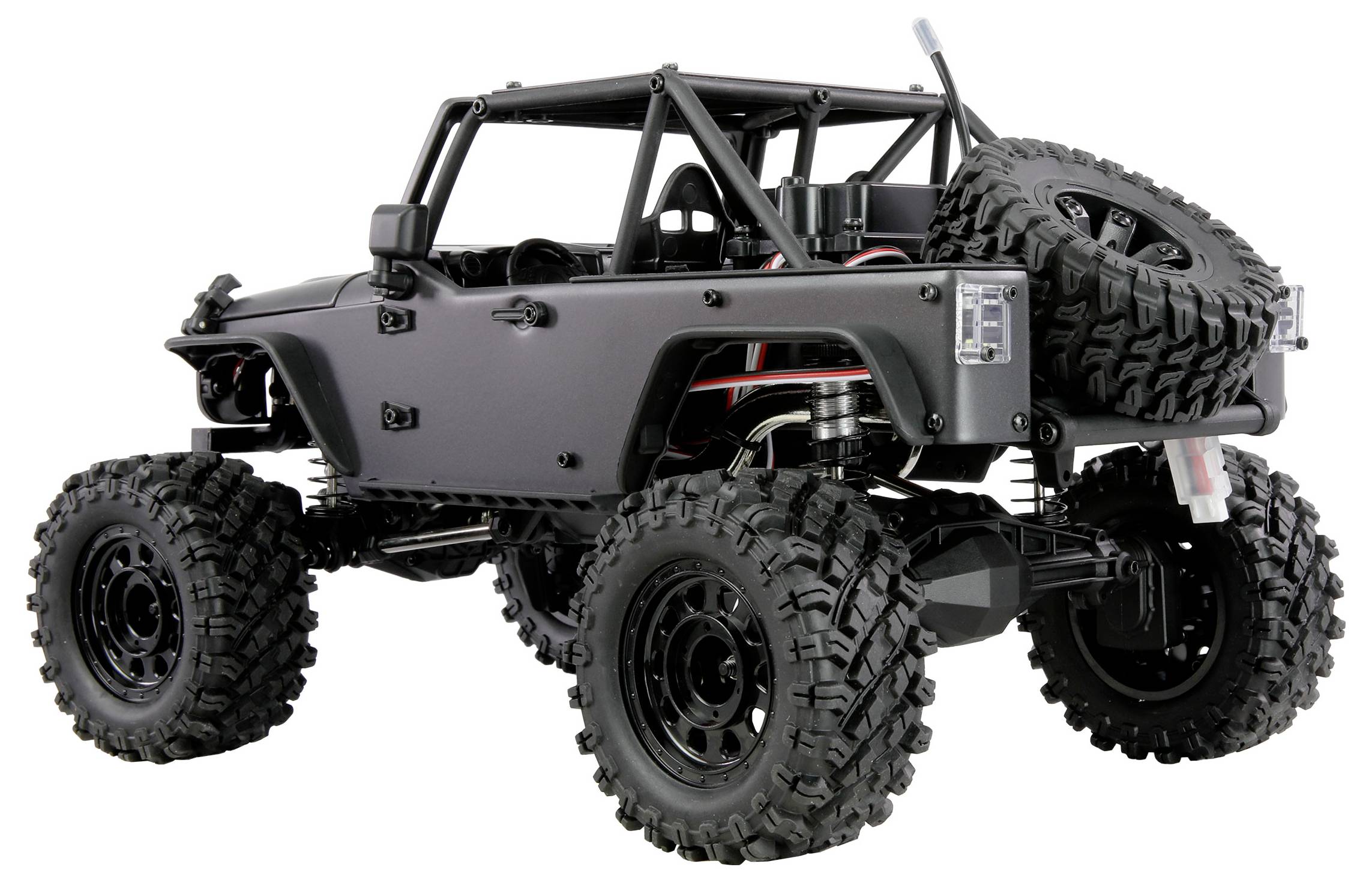 Amewi Hyper Go SC Scale Crawler Brushless 1:12 RC Einsteiger Modellauto Elektro Crawler RtR 2,4GHz mit Lichteffekt