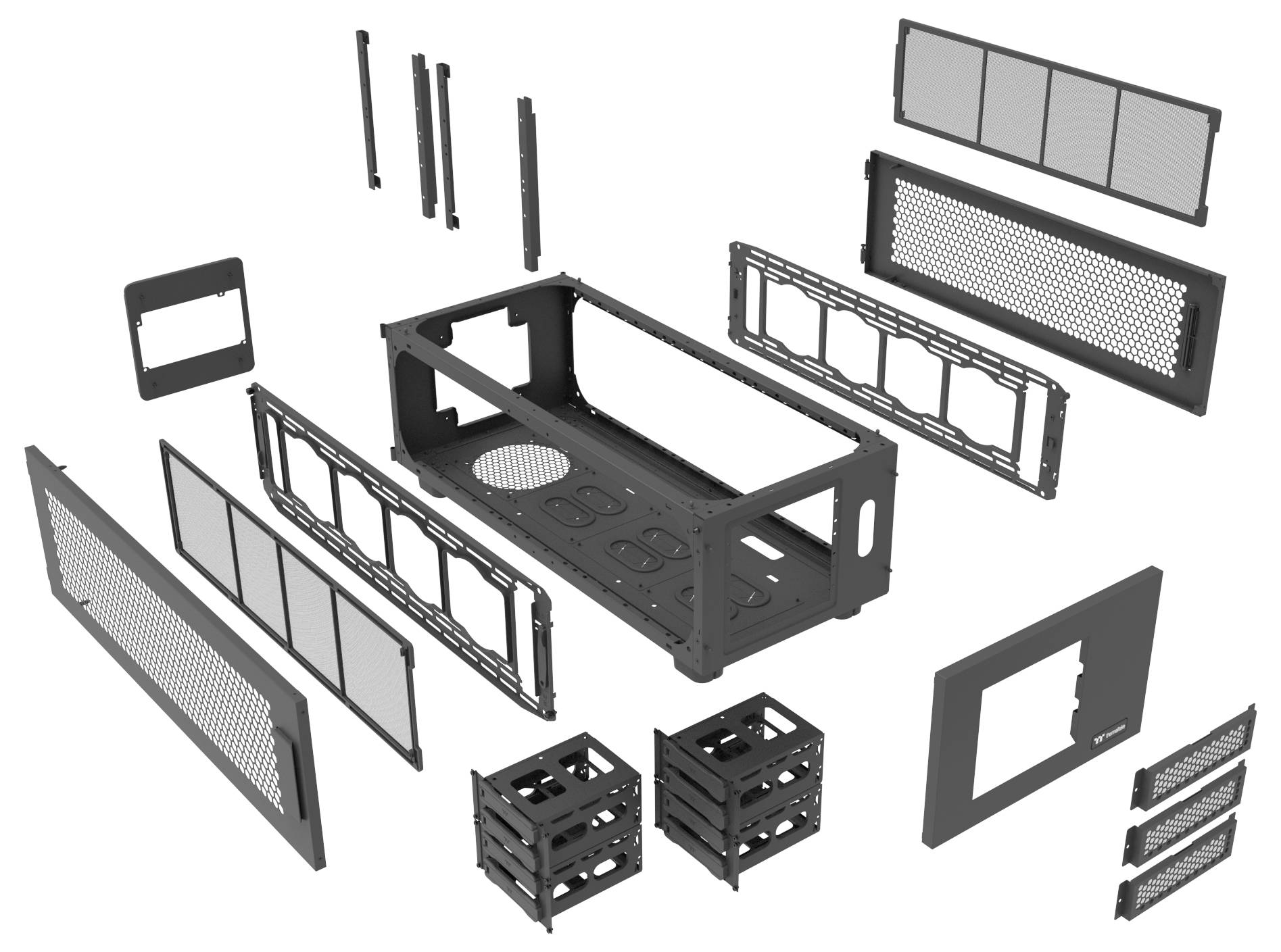 Thermaltake AX100 Black Desktop Sockel Schwarz
