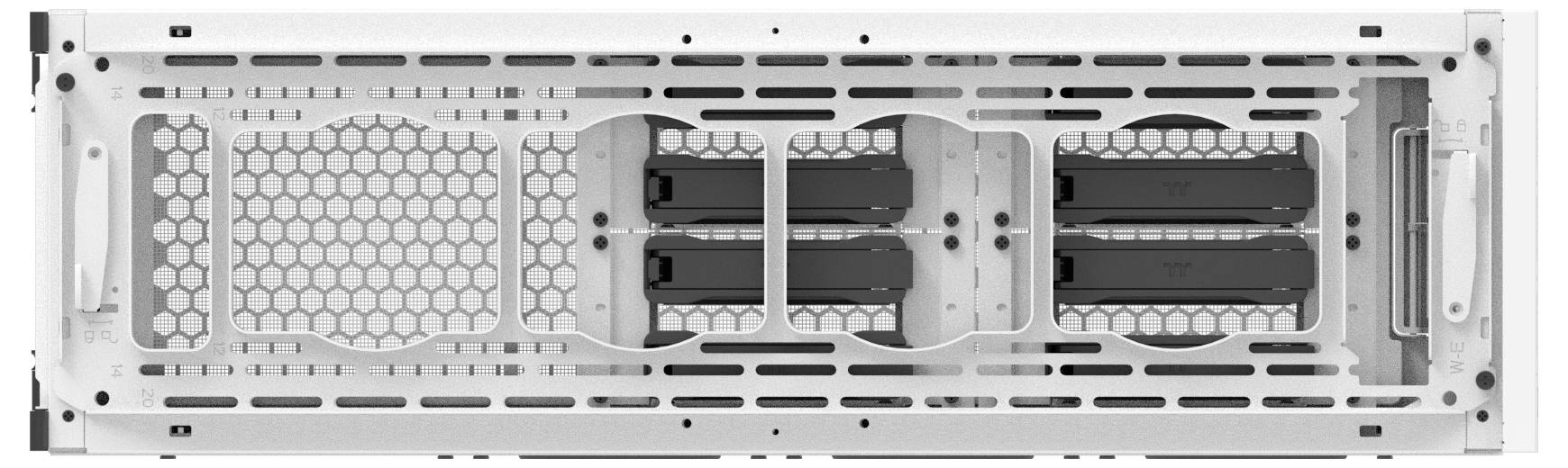 Thermaltake AX100 Snow White Desktop Sockel Schnee-Weiß