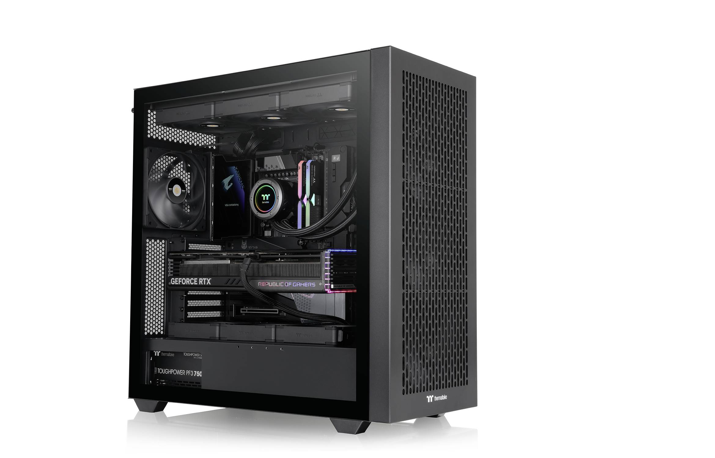Thermaltake AX500 Black Full Tower Gaming-Gehäuse Schwarz