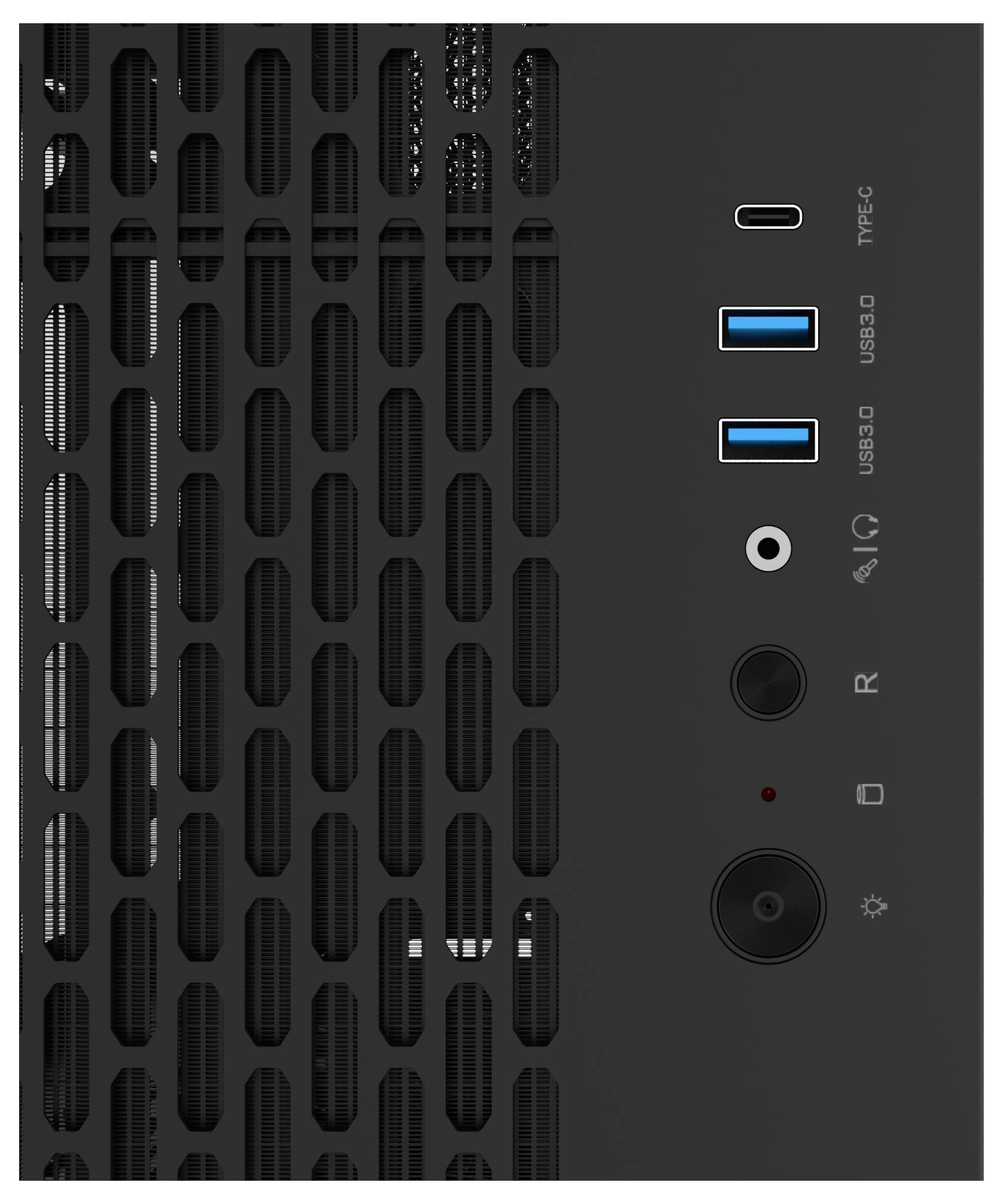 Thermaltake AX500 Black Full Tower Gaming-Gehäuse Schwarz