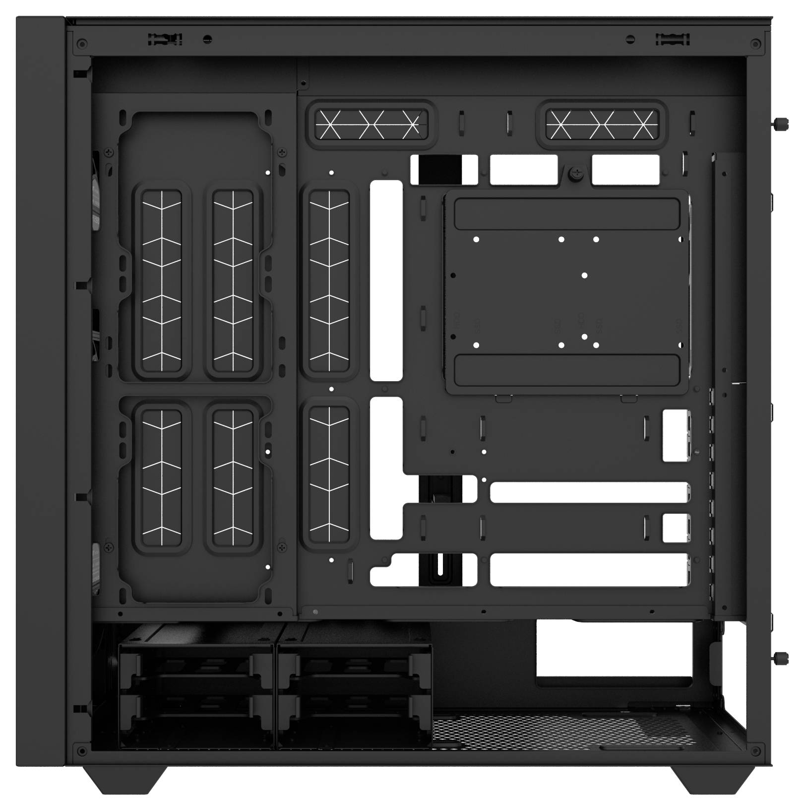 Thermaltake AX500 Black Full Tower Gaming-Gehäuse Schwarz