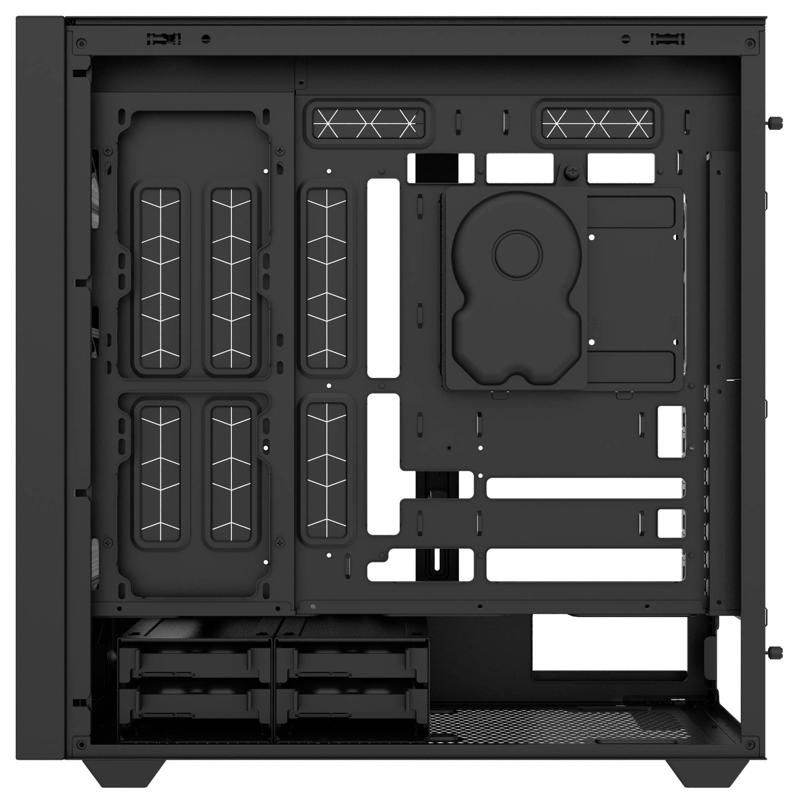 Thermaltake AX500 Black Full Tower Gaming-Gehäuse Schwarz