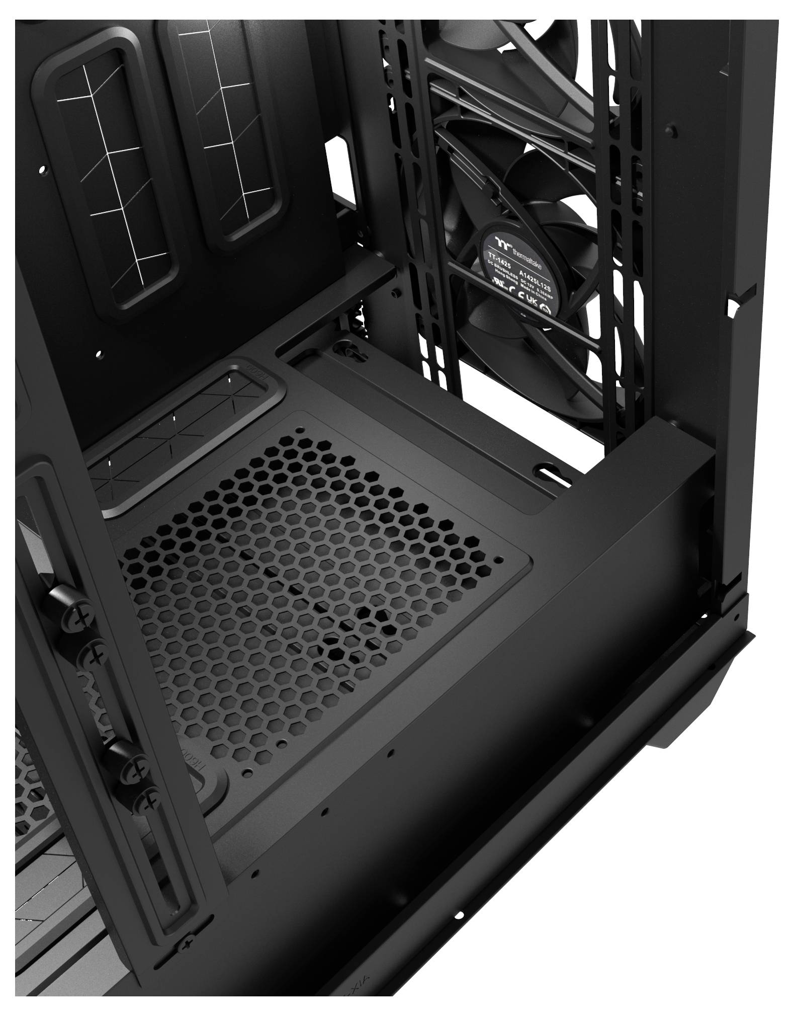 Thermaltake AX500 Black Full Tower Gaming-Gehäuse Schwarz