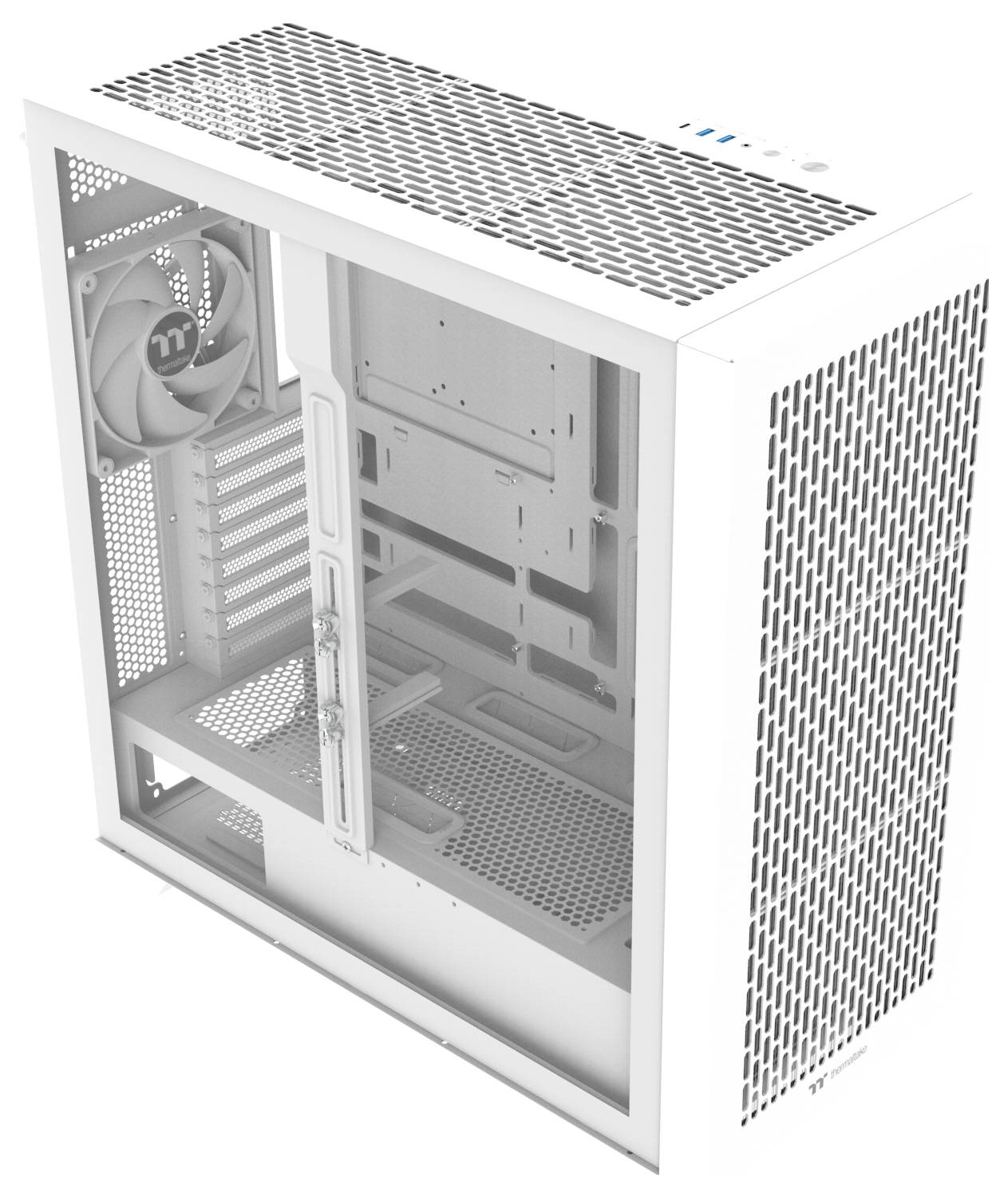 Thermaltake AX500 Snow White Full Tower Gaming-Gehäuse Schnee-Weiß