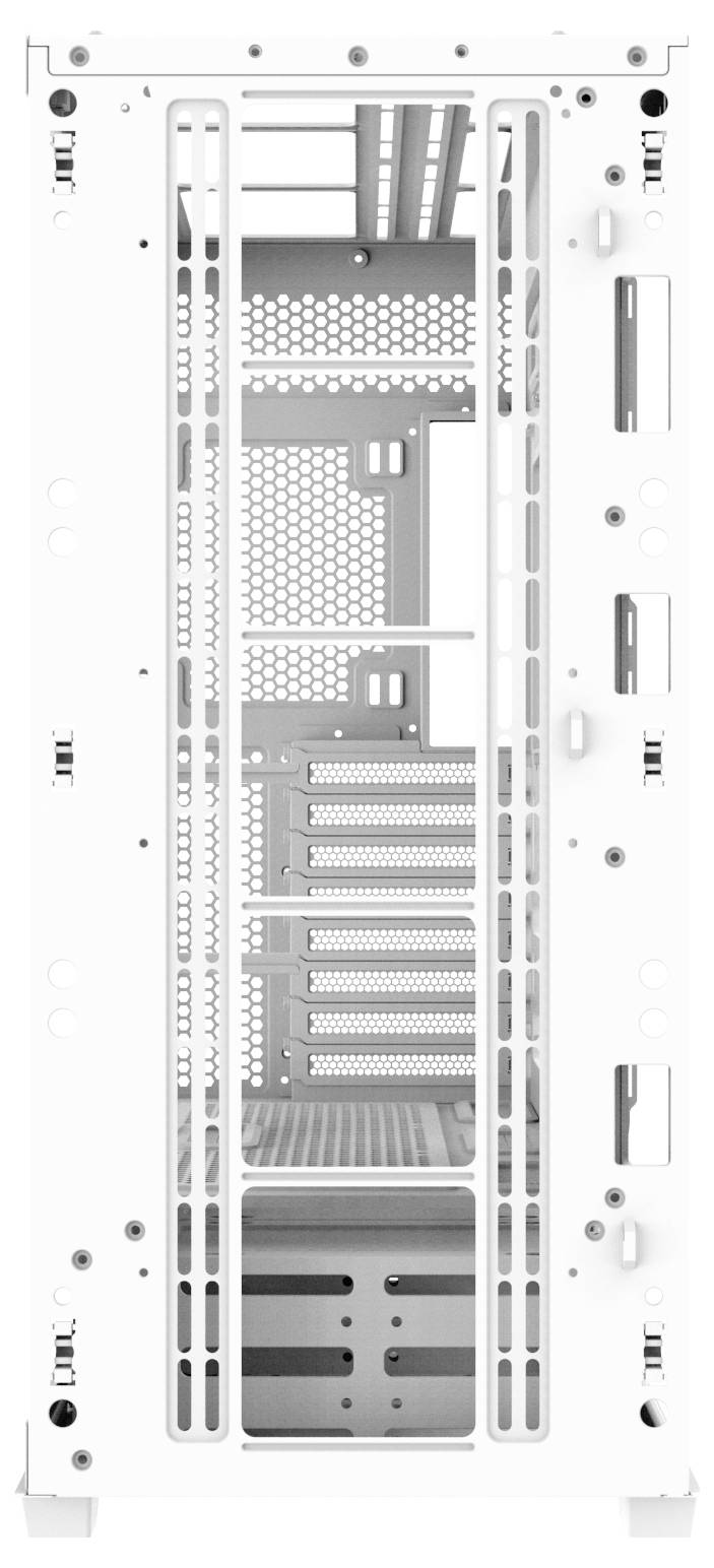 Thermaltake AX500 Snow White Full Tower Gaming-Gehäuse Schnee-Weiß